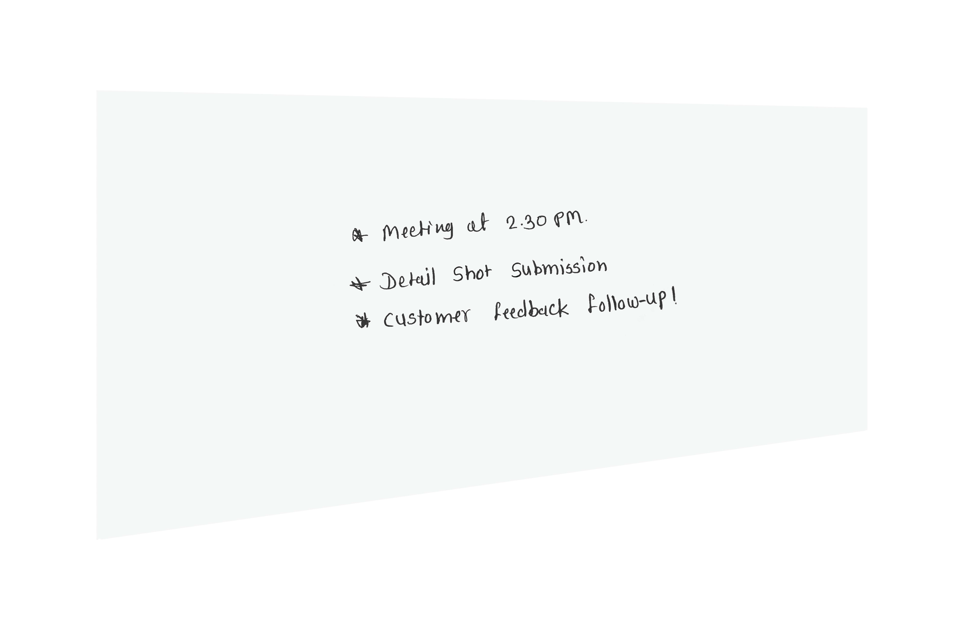 Gallery Panel Mounted Markerboard