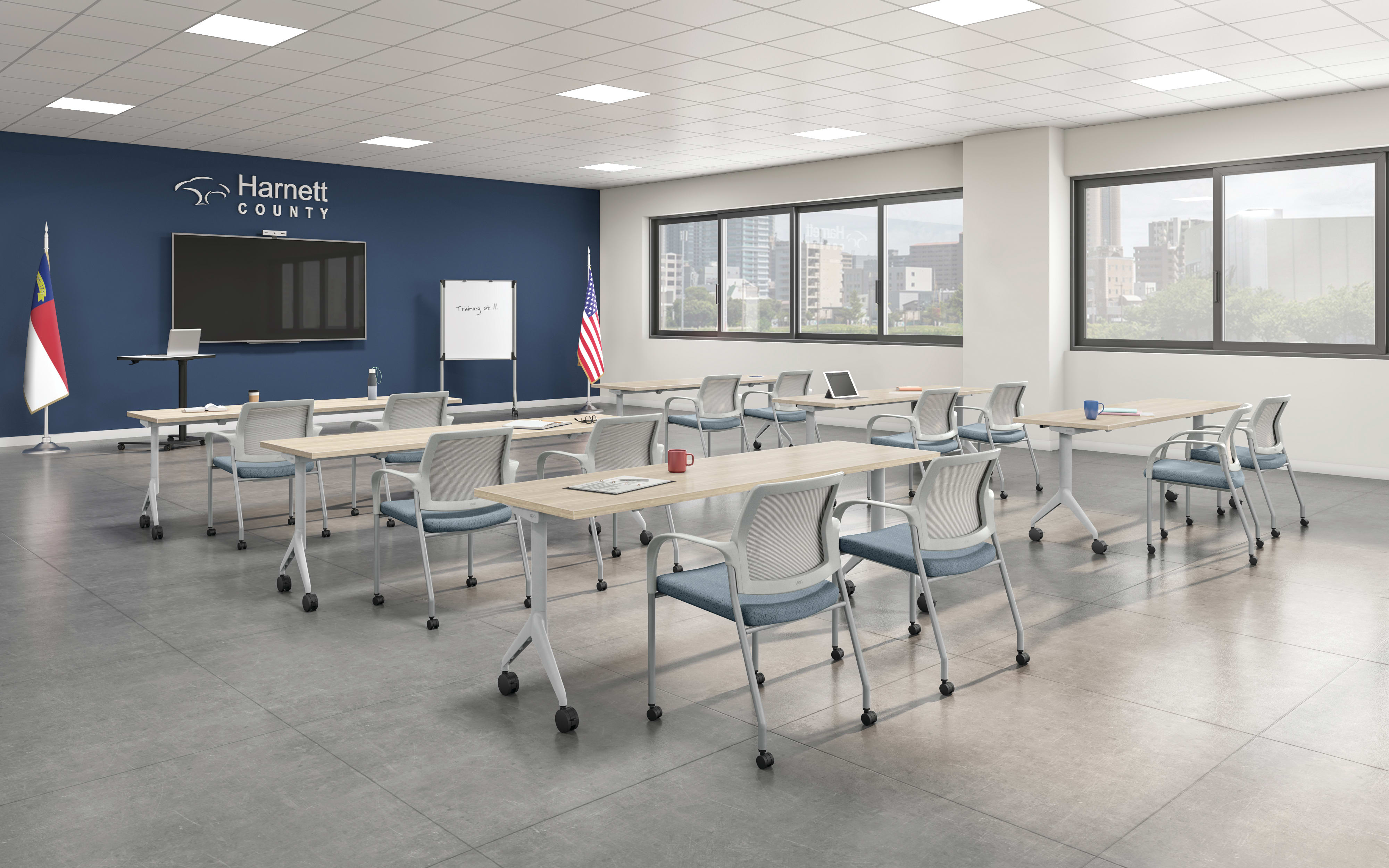 Motivate Tables and Ignition Seating.