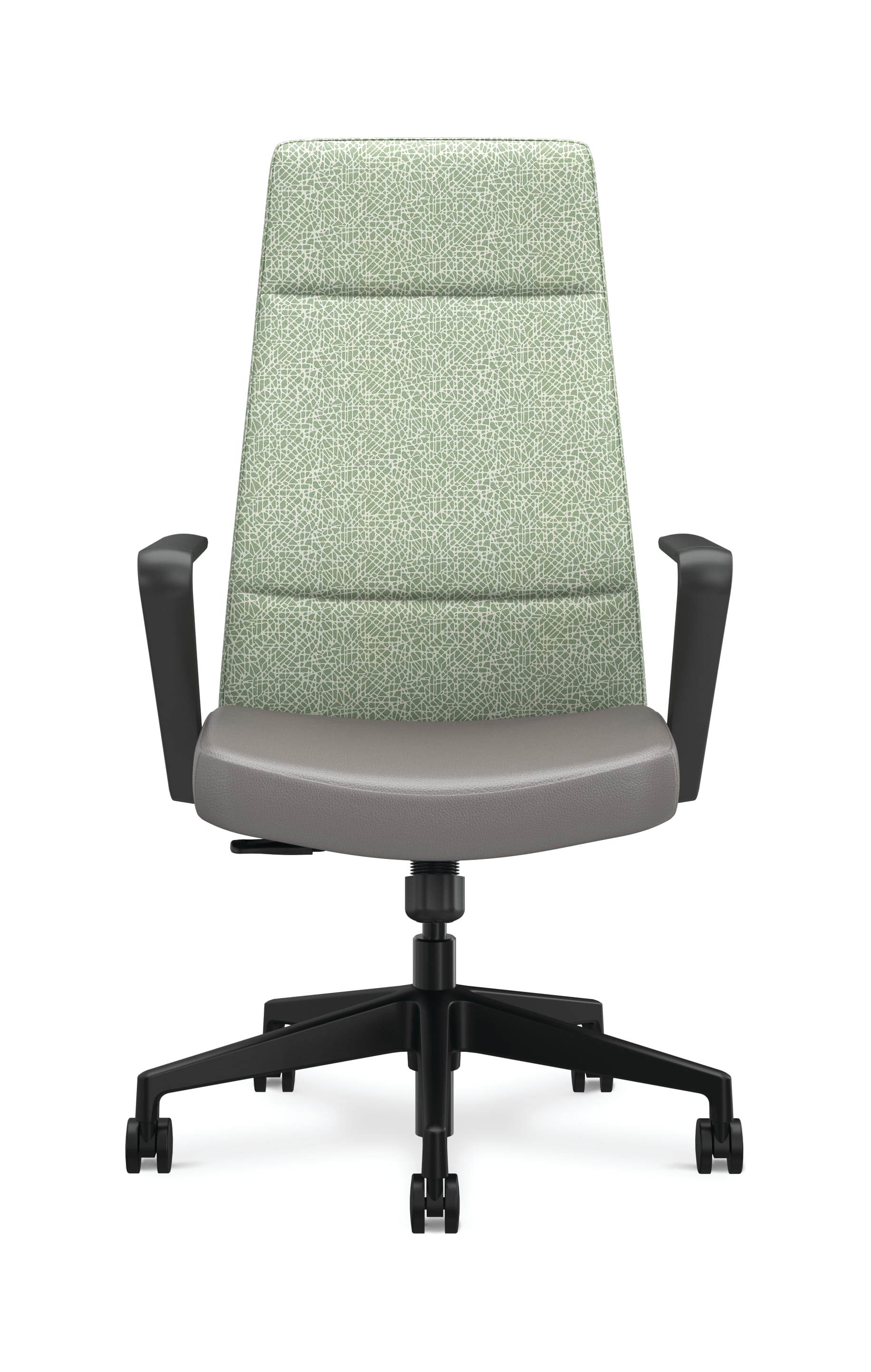 Cofi exectuive high-back chair with solid stitch