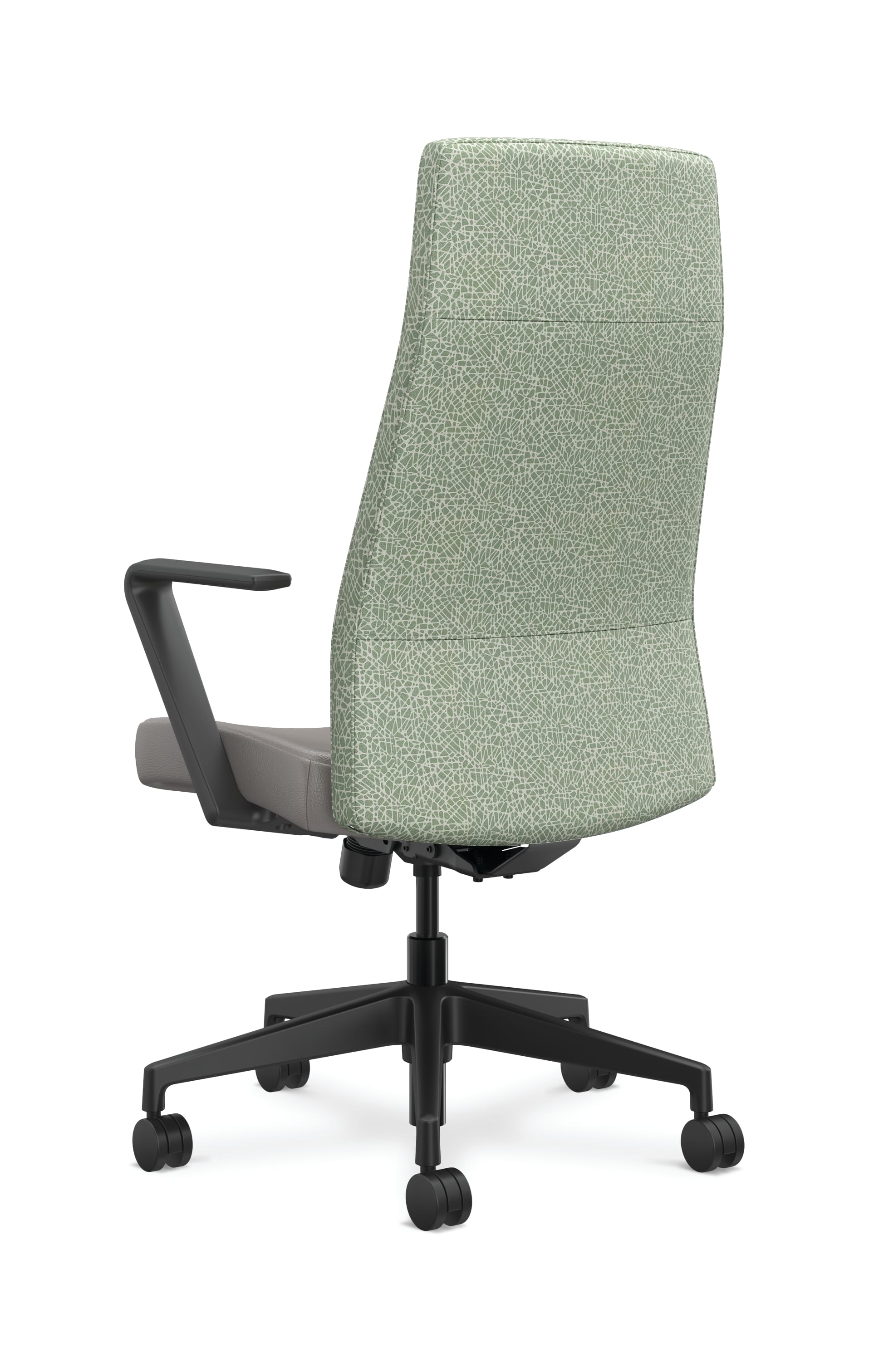 Cofi exectuive high-back chair with solid stitch