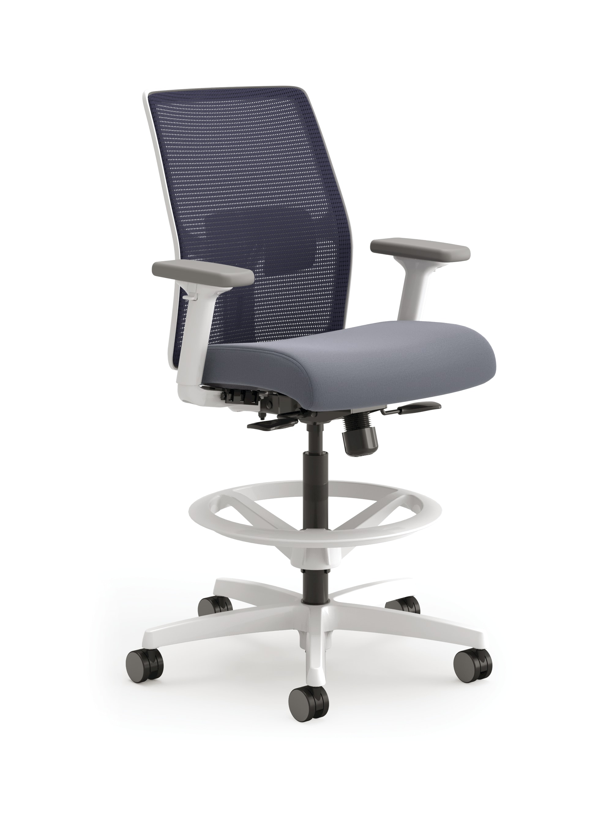 Ignition task low-back stool