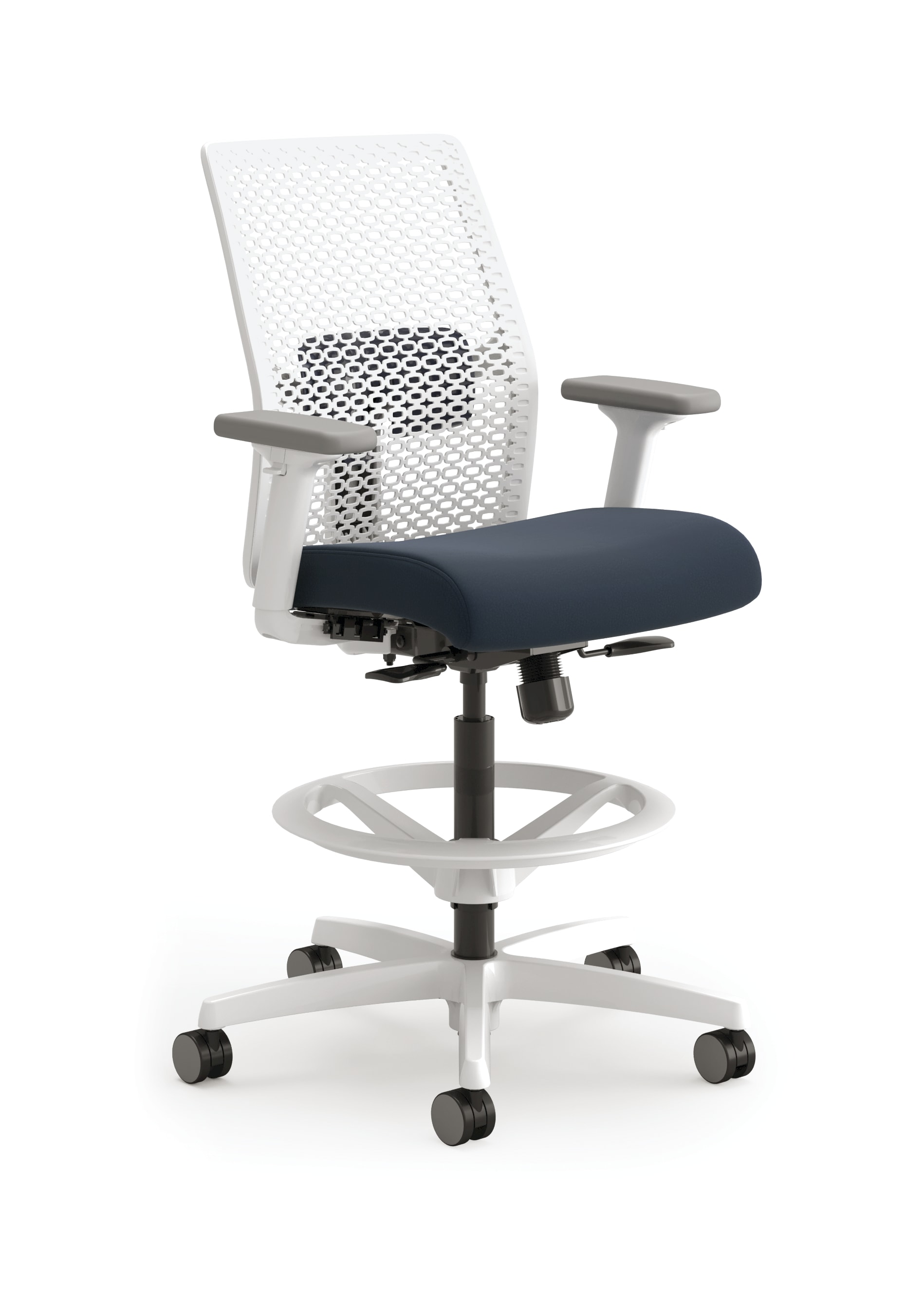 Ignition task low-back stool