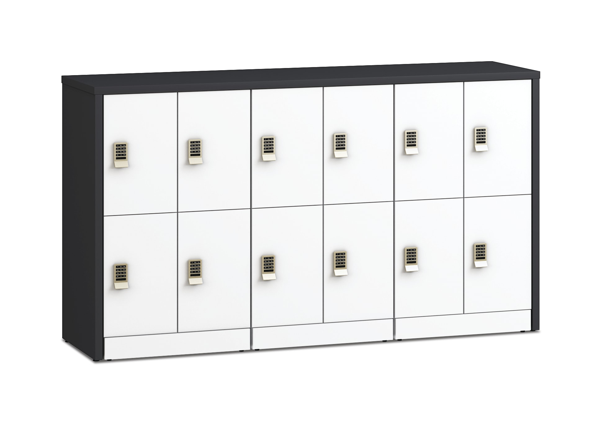 Contain Lockers with Storage Islands