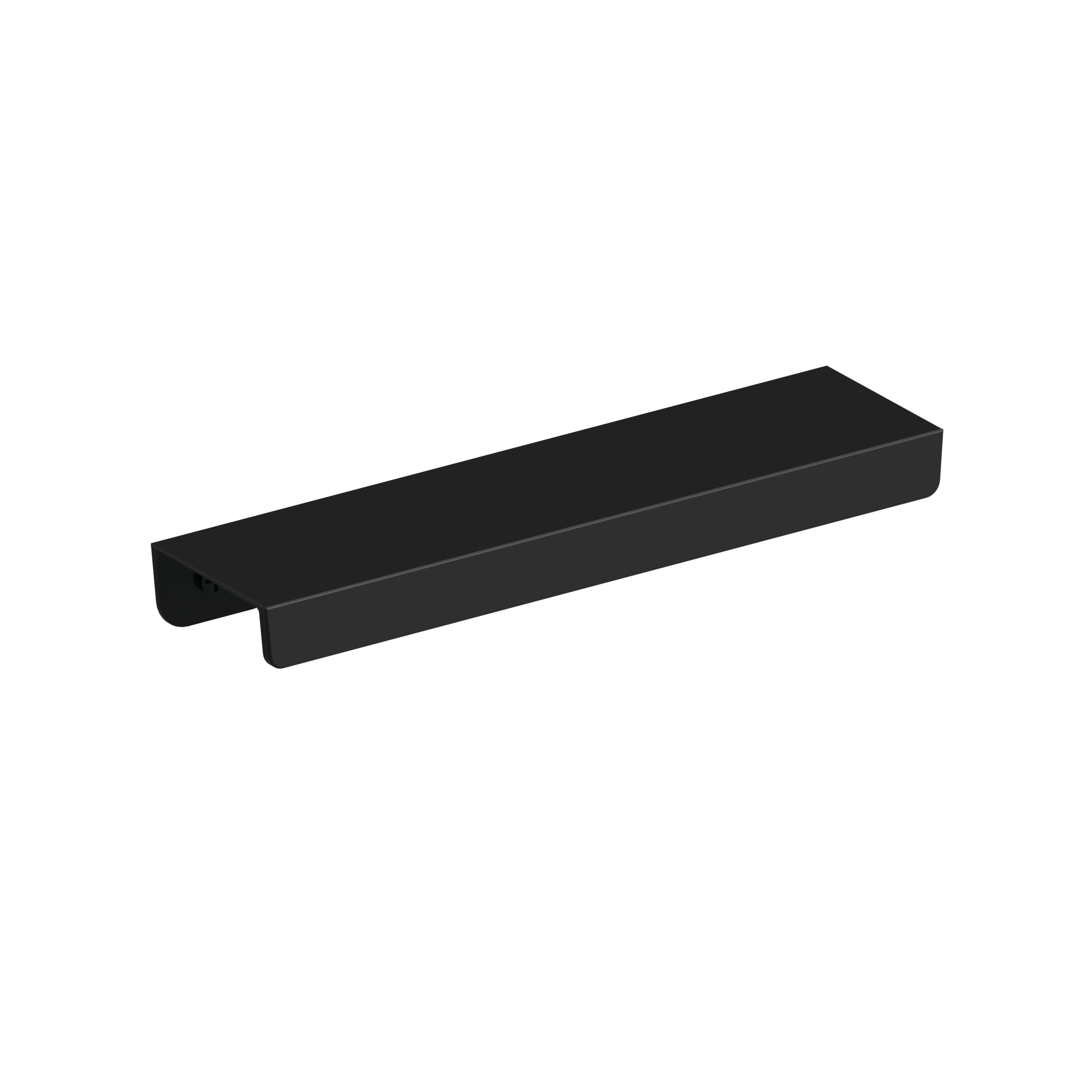 HON desks canopy pull in black.