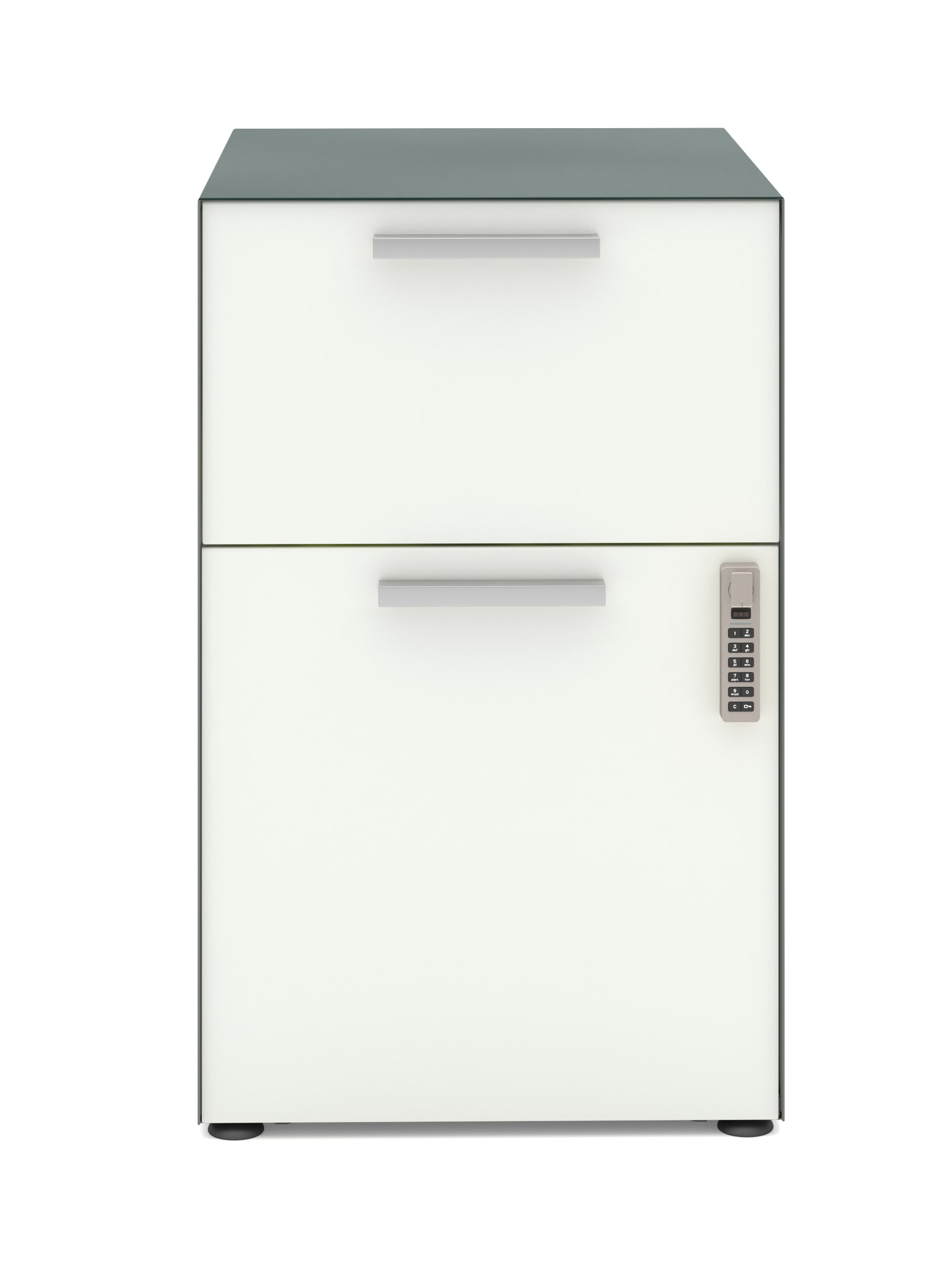 Fuse pedestal with 2-drawers and digilock.