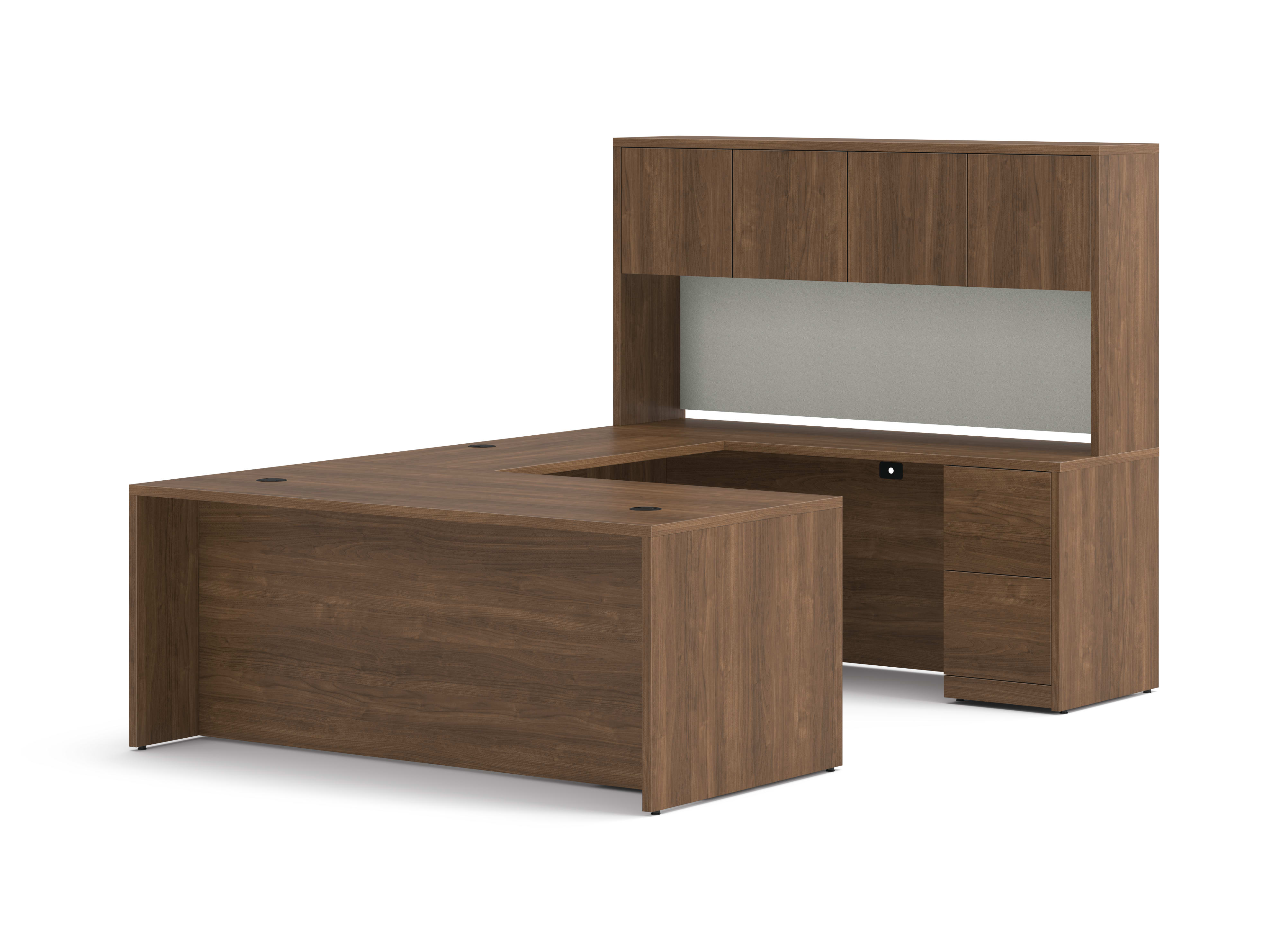 10500 Series U Desk in  Pinnacle Laminate.