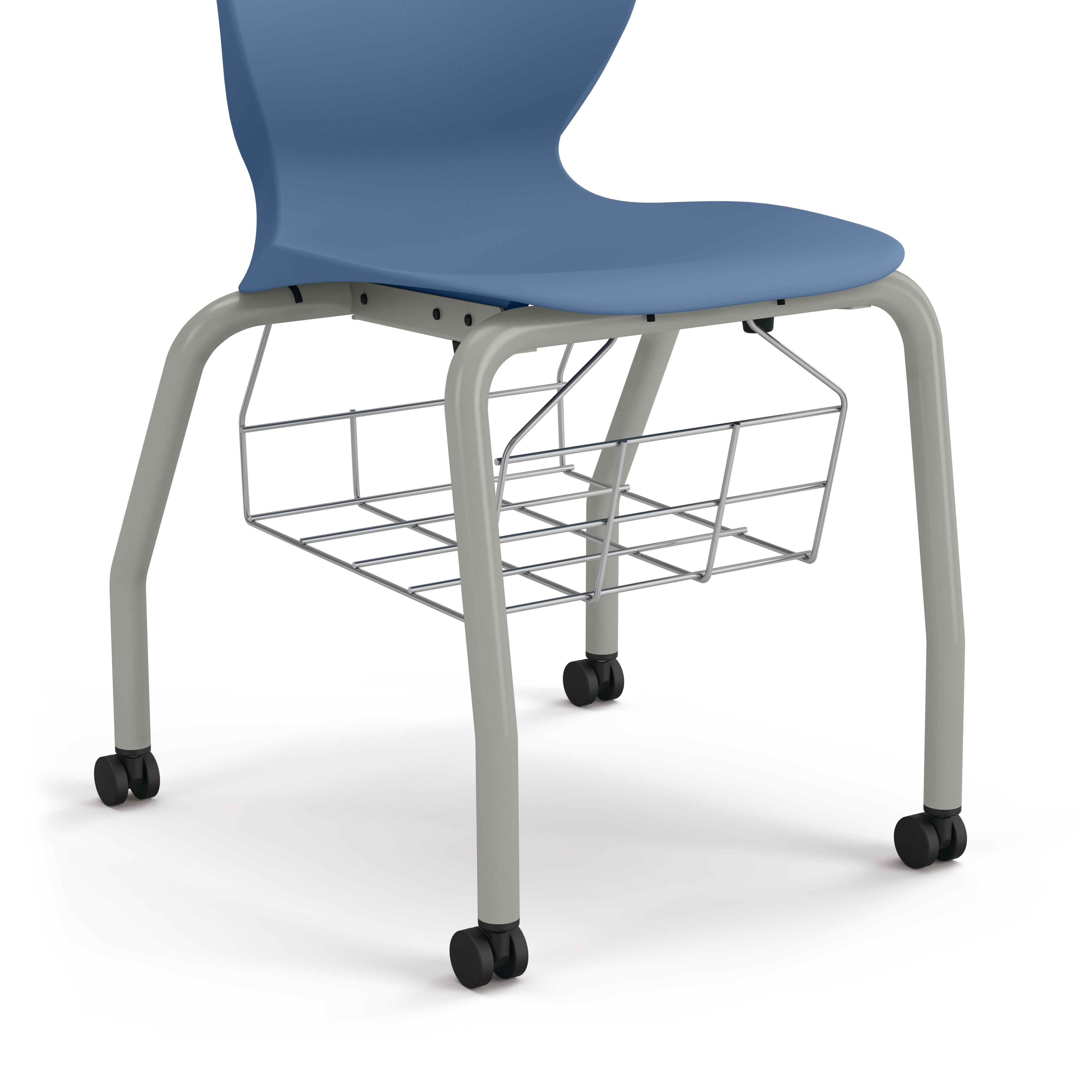SmartLink Chair, Armless storage basket.
