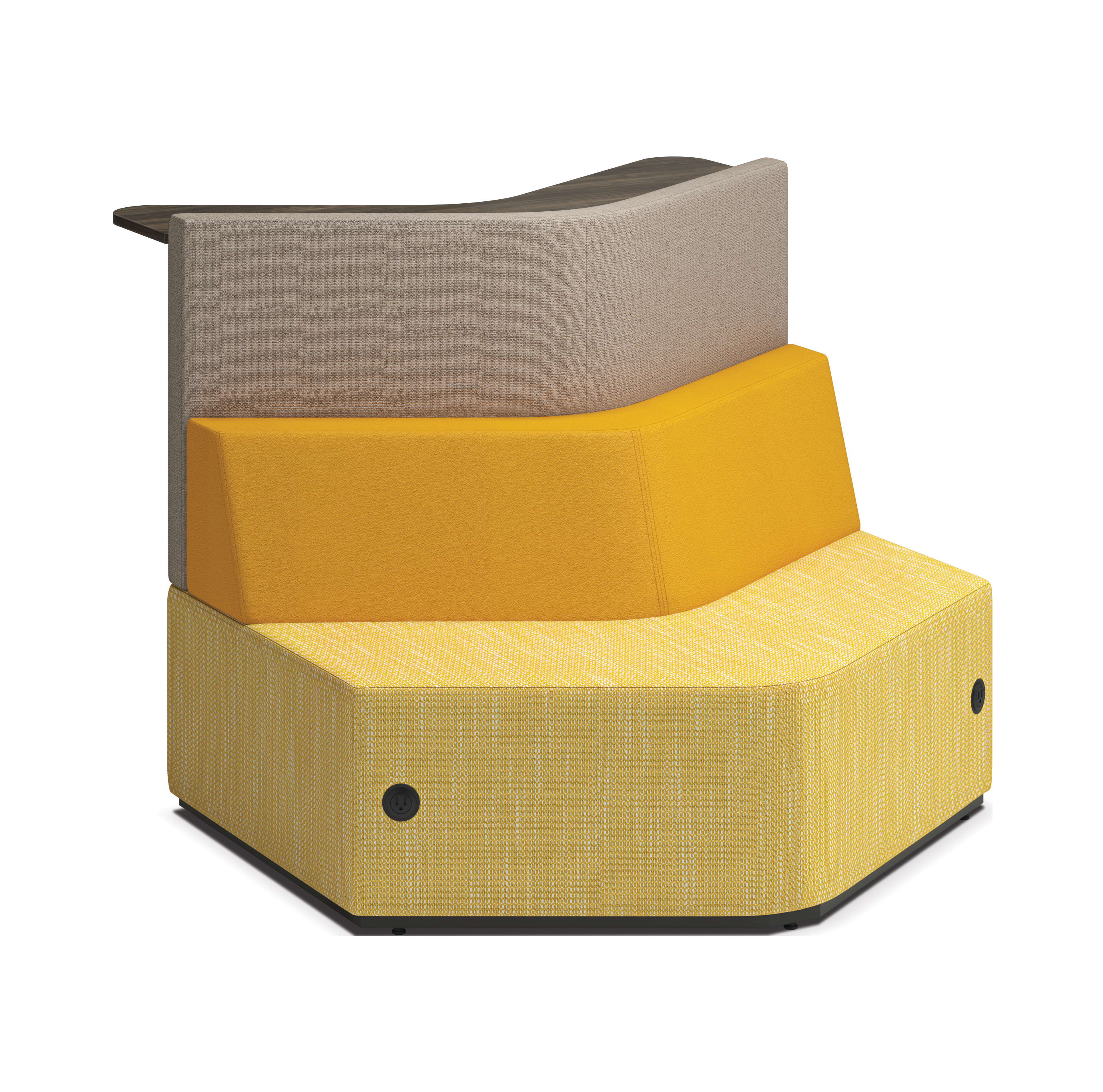 Tangram Arrow-Out Bistro-Back