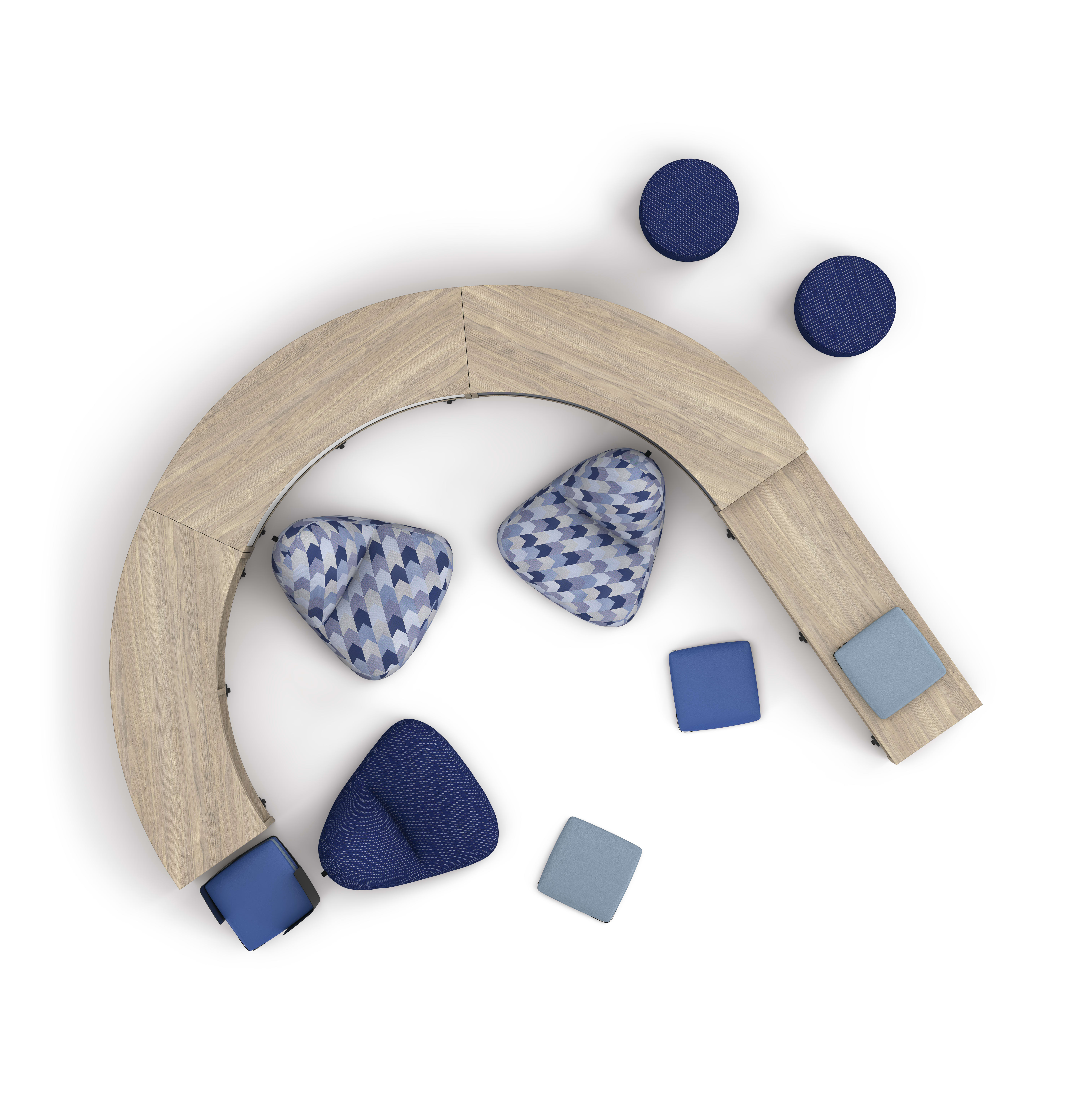 Storyline storage with Confetti seating and Flock minis.