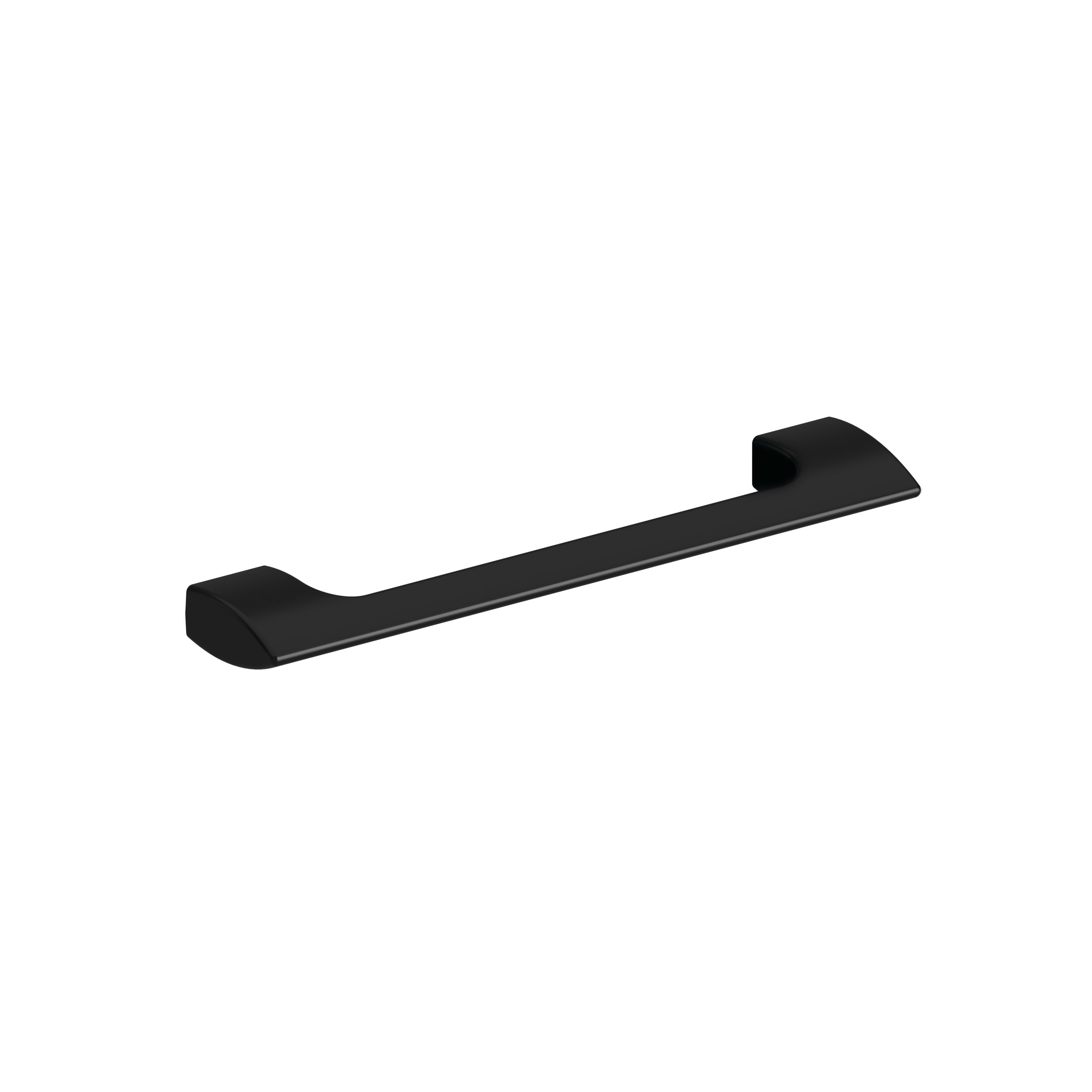 HON desks triangle bar pull in black.