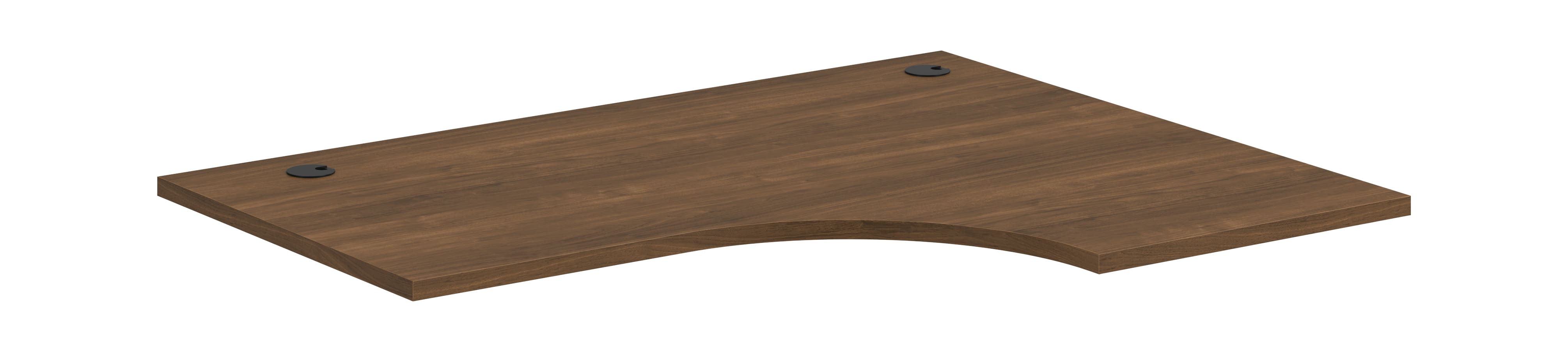 Corner cove worksurface