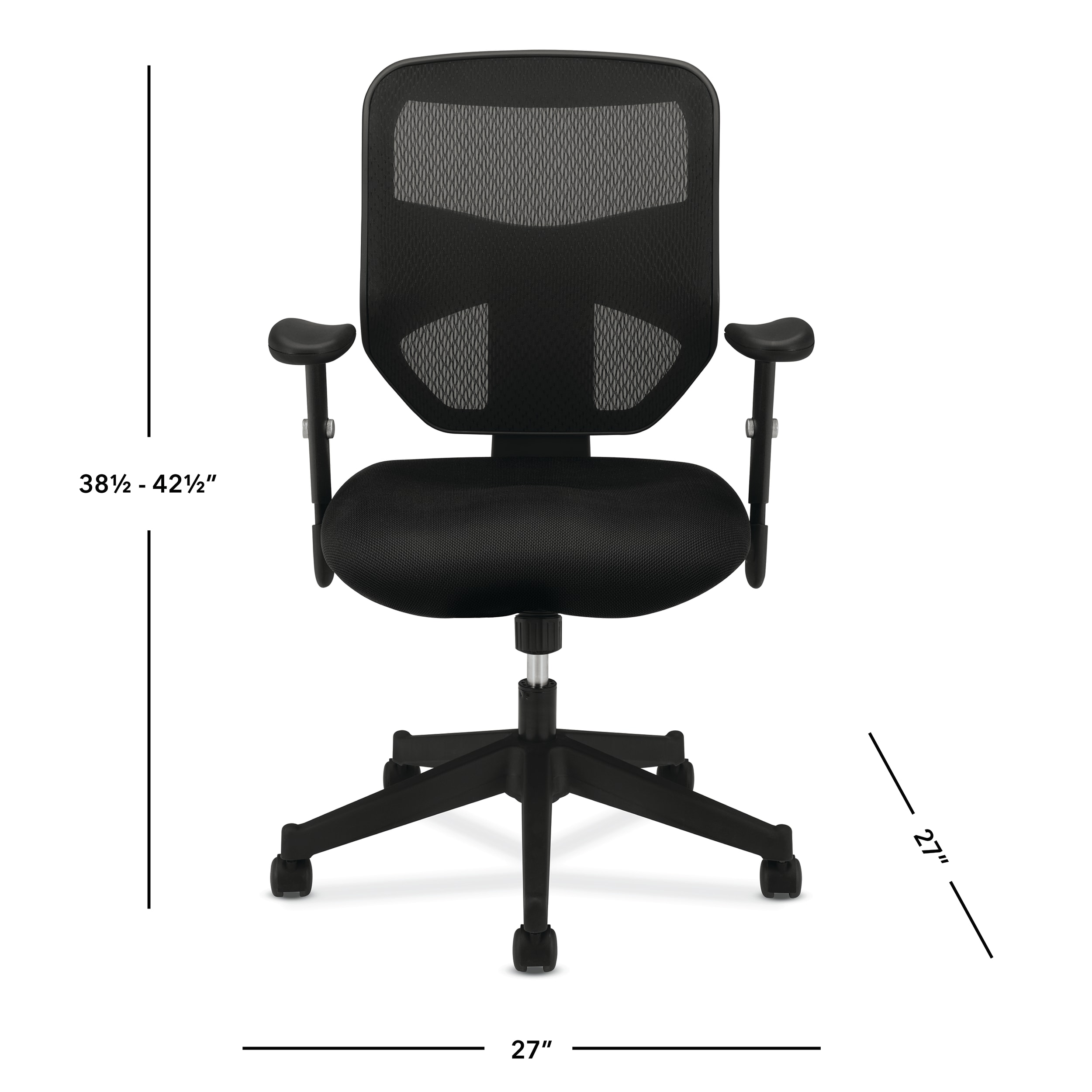Prominent task chair in Black