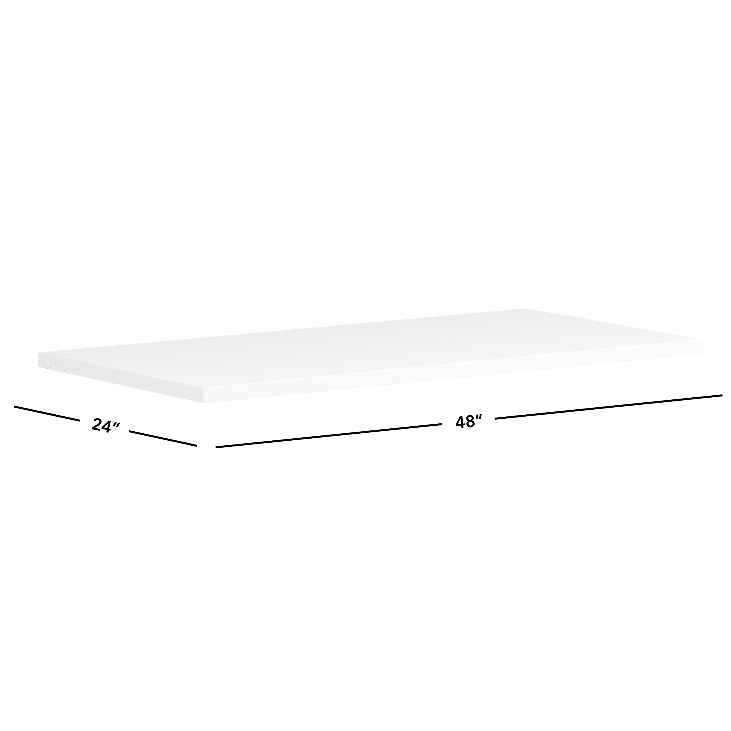 Coze worksurface in LDW1 Designer White