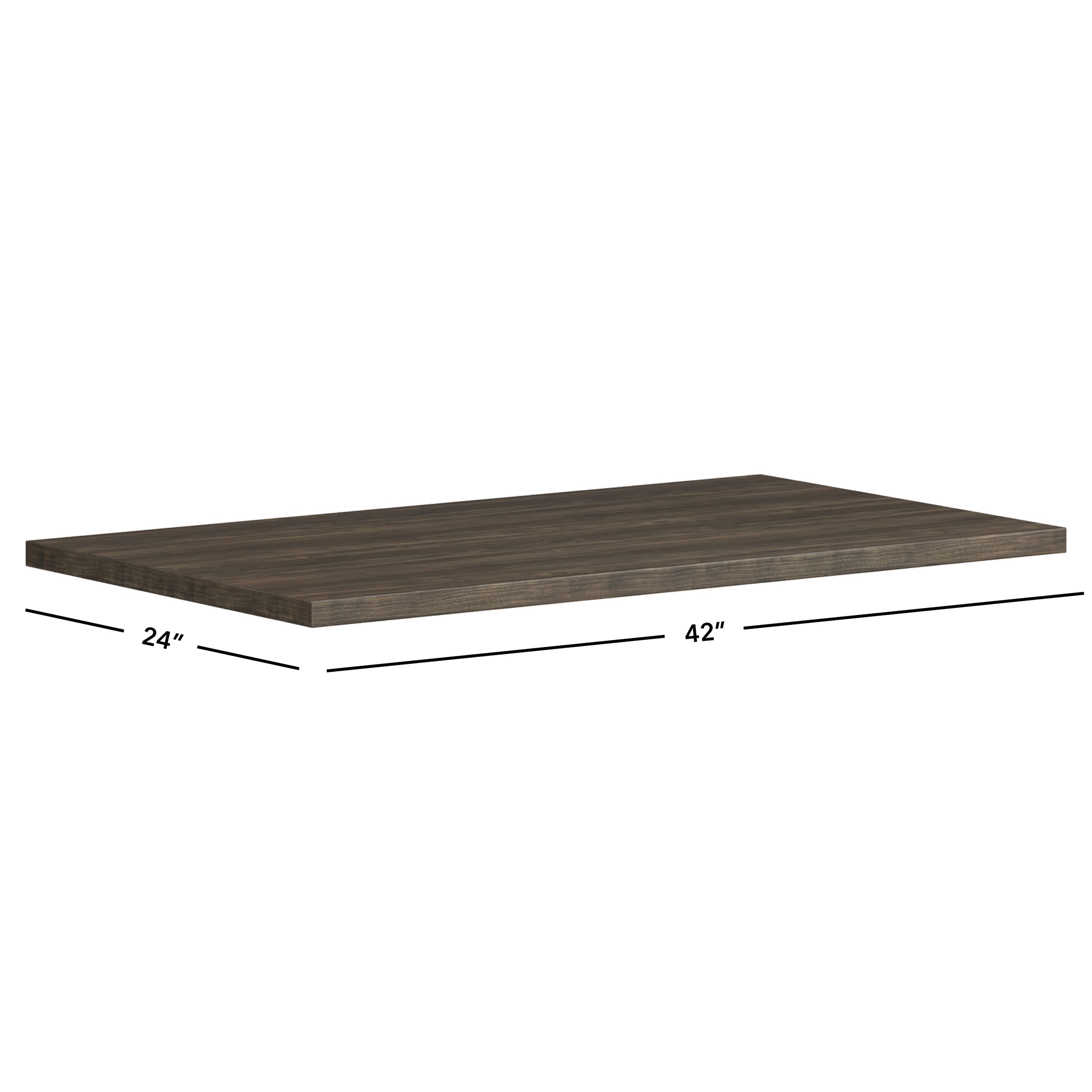 Coze worksurface in LFW1 Florence Walnut