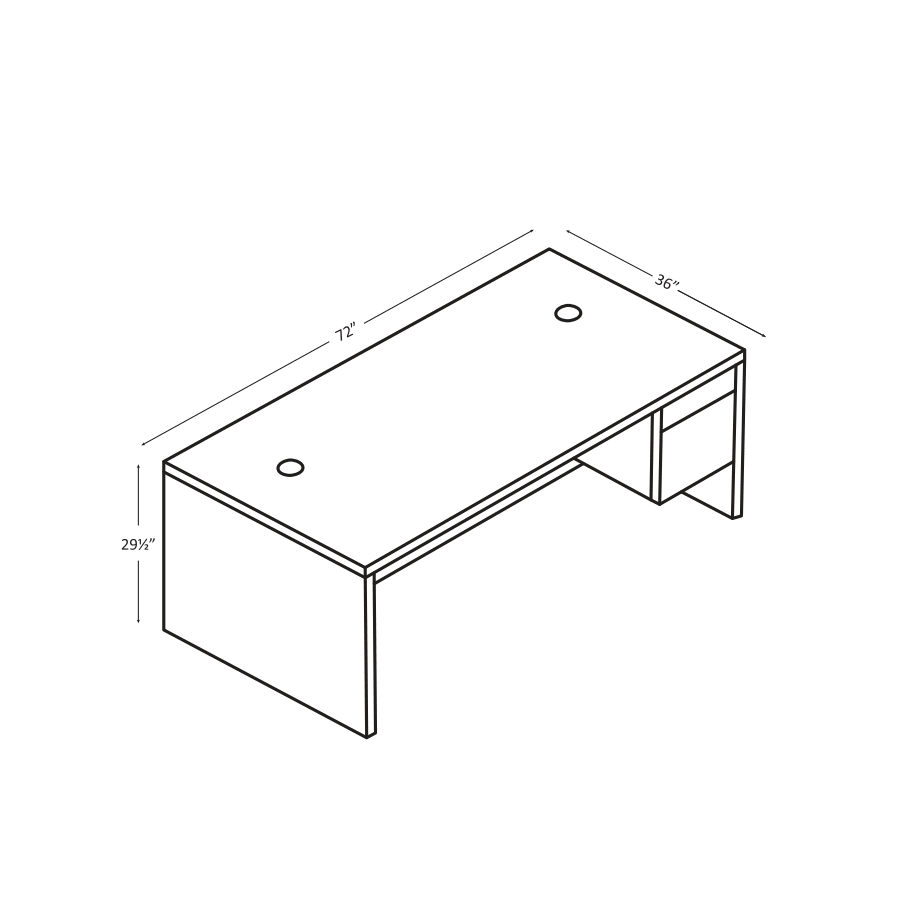 10500 Series Desks