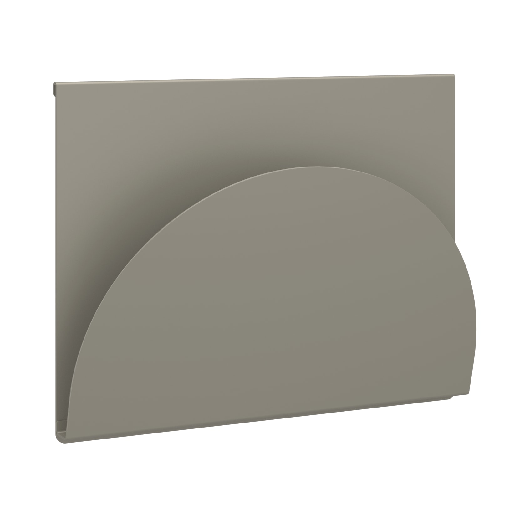 Gallery Panel Single Rail-Mounted Angle File