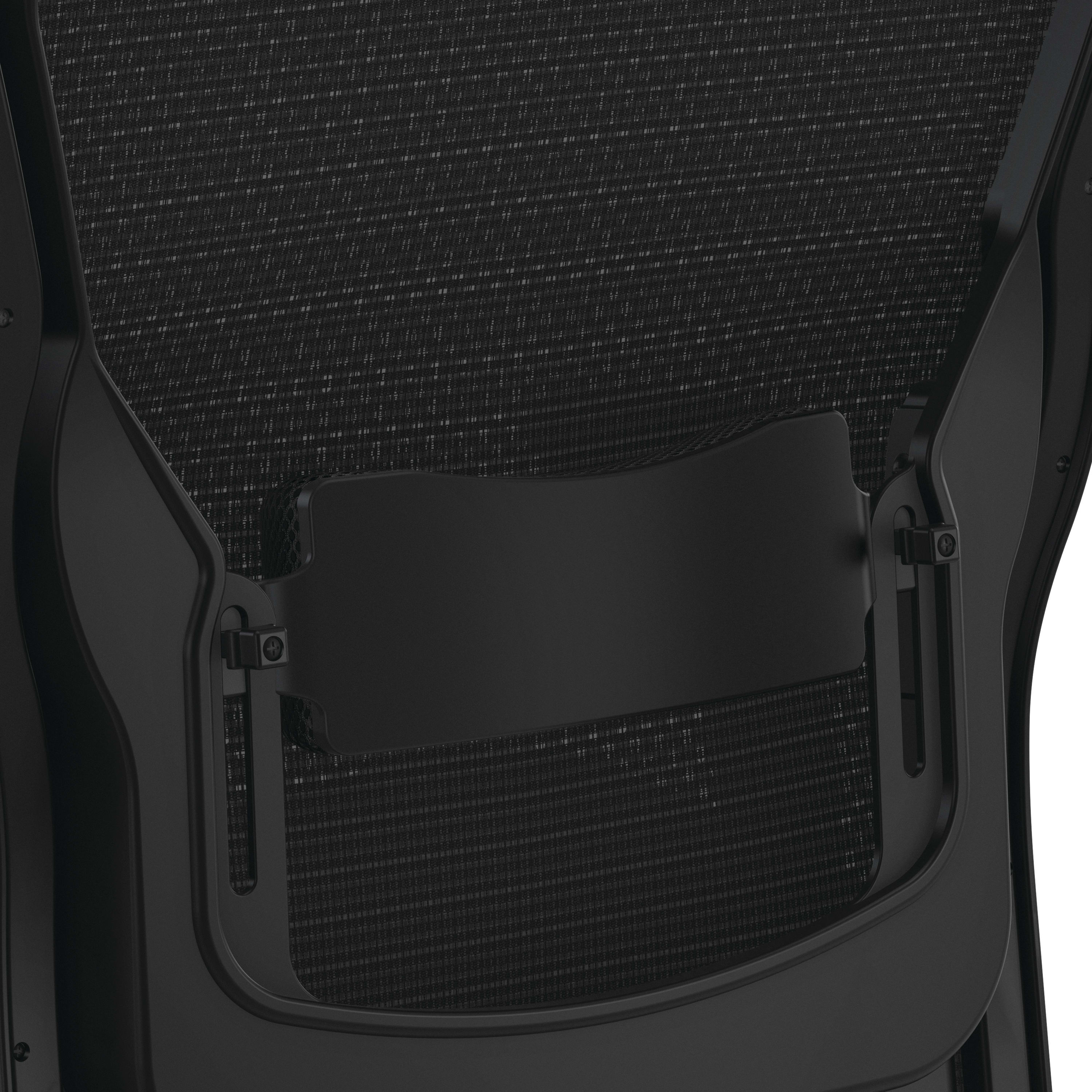 Wave chair lumbar