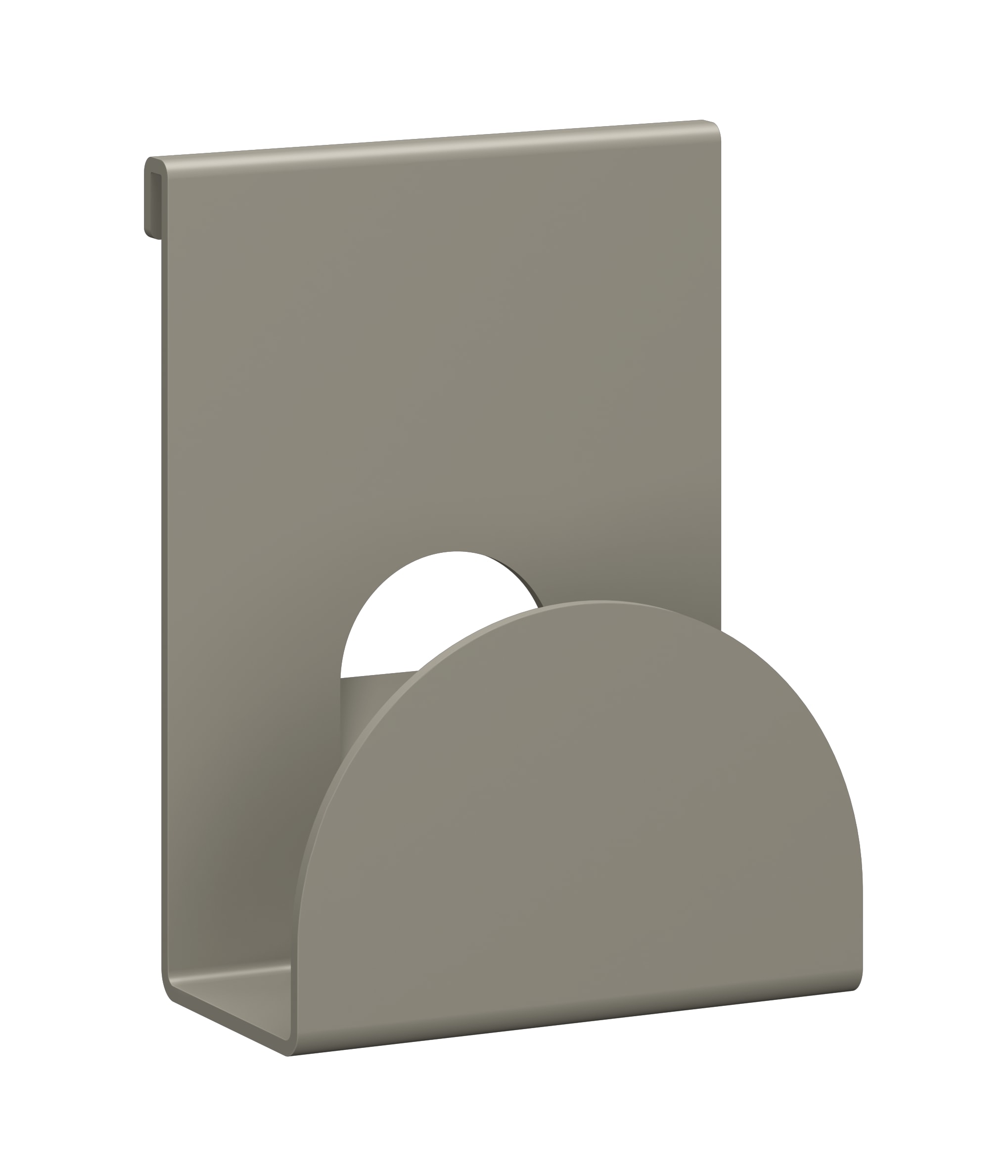 Gallery Panel Rail Mounted Coat/Bag Hook