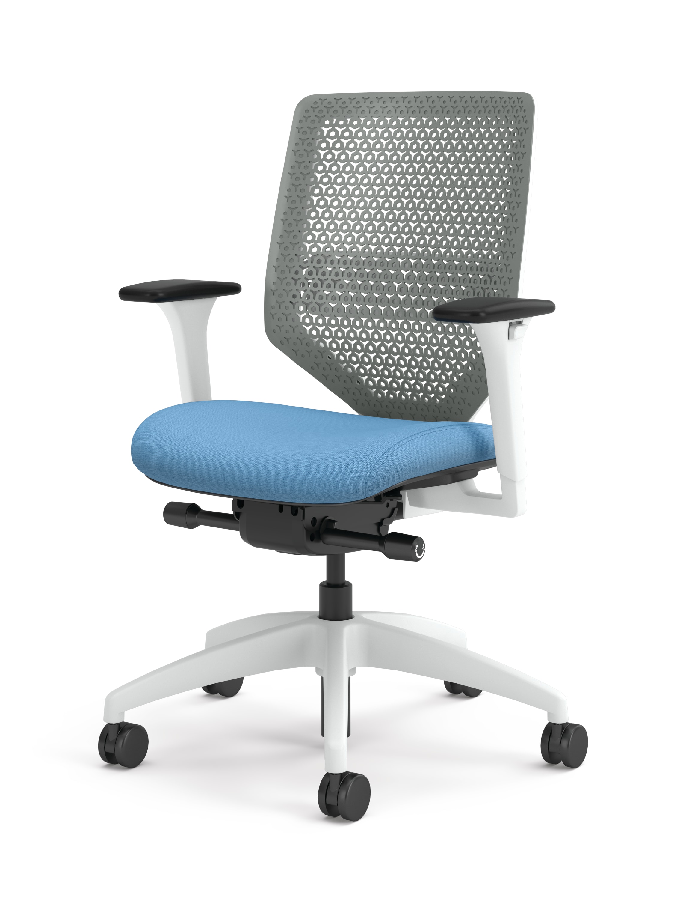 Solve ReActiv Back Task Chair with White Frame