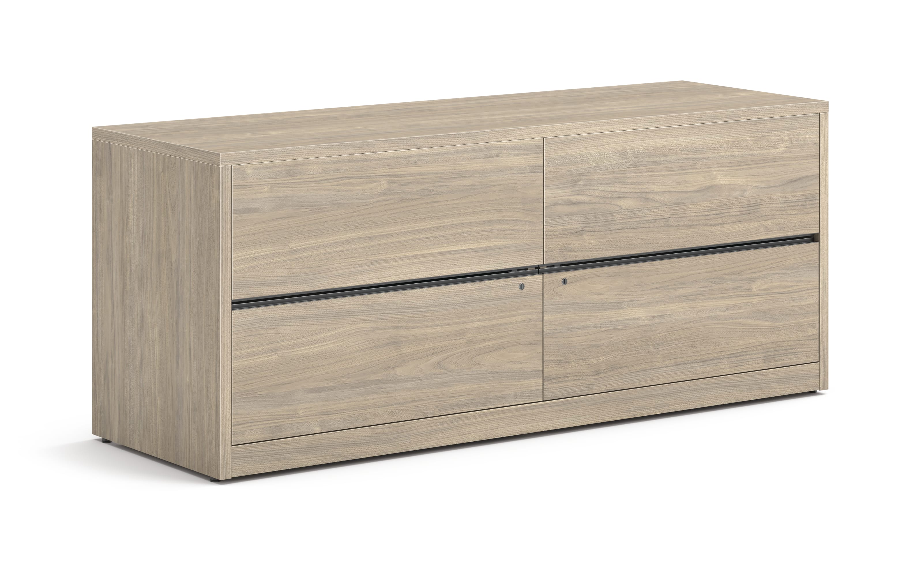 10500 Series credenza with two lateral files