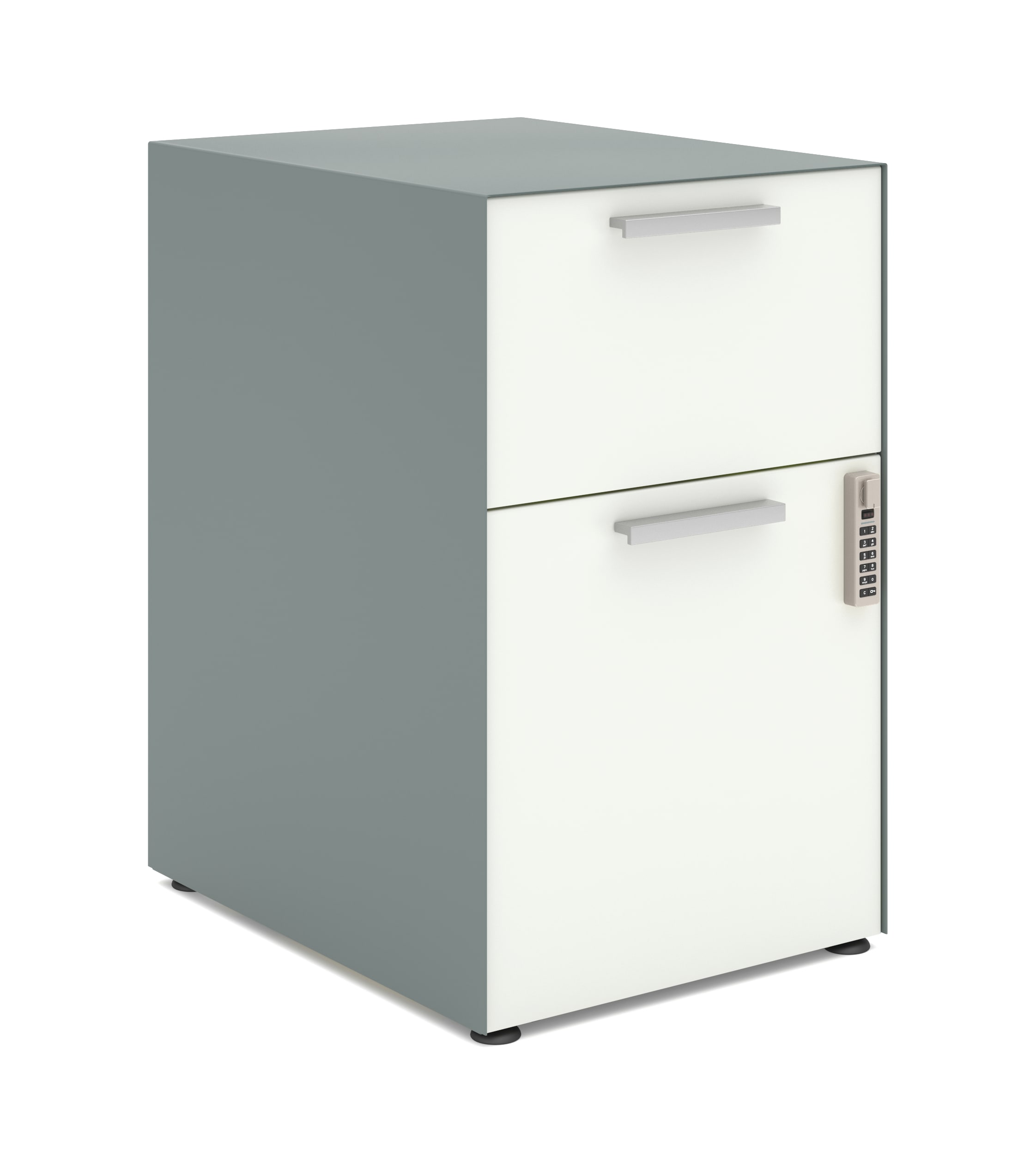 Fuse pedestal with 2-drawers and digilock.
