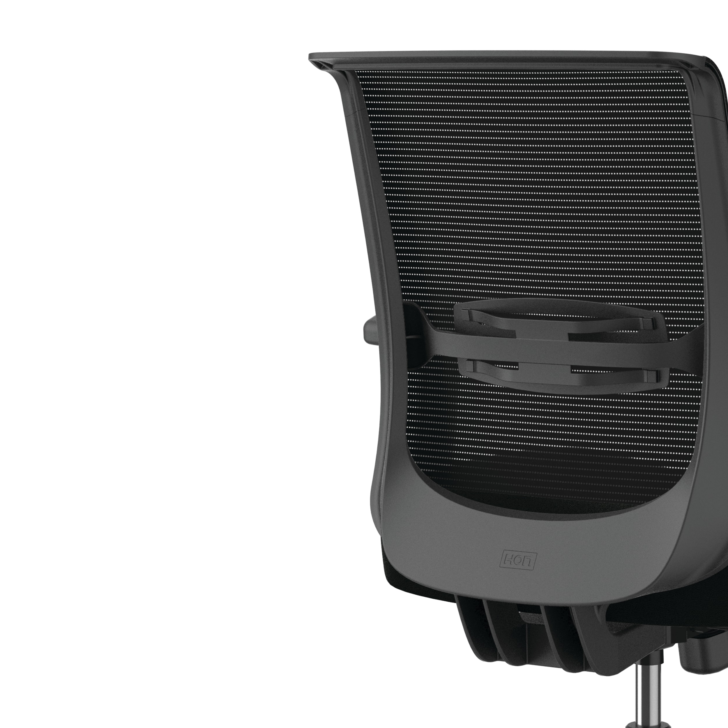 Convergence mesh task chair in Black vinyl