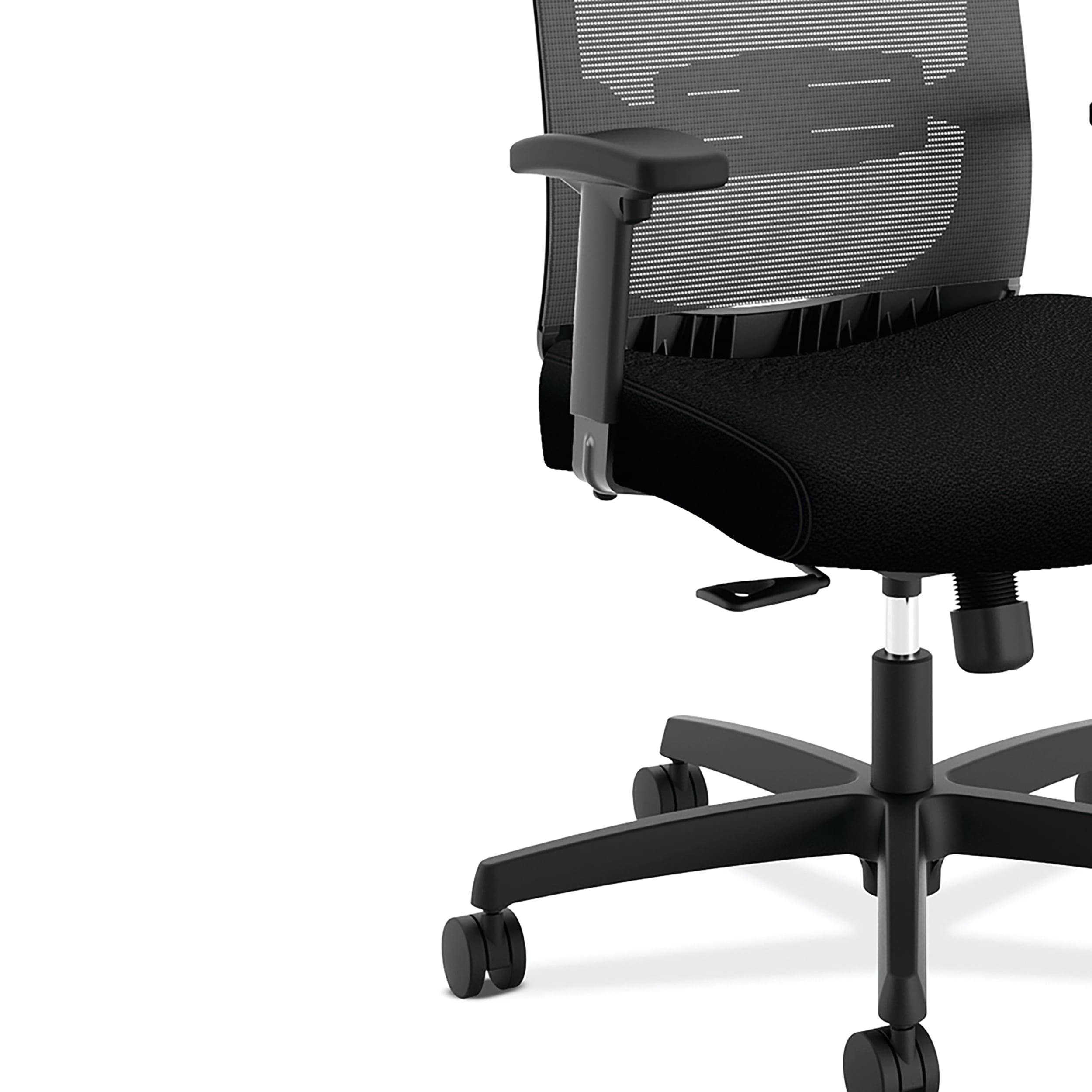 Convergence chair in Black with Black frame