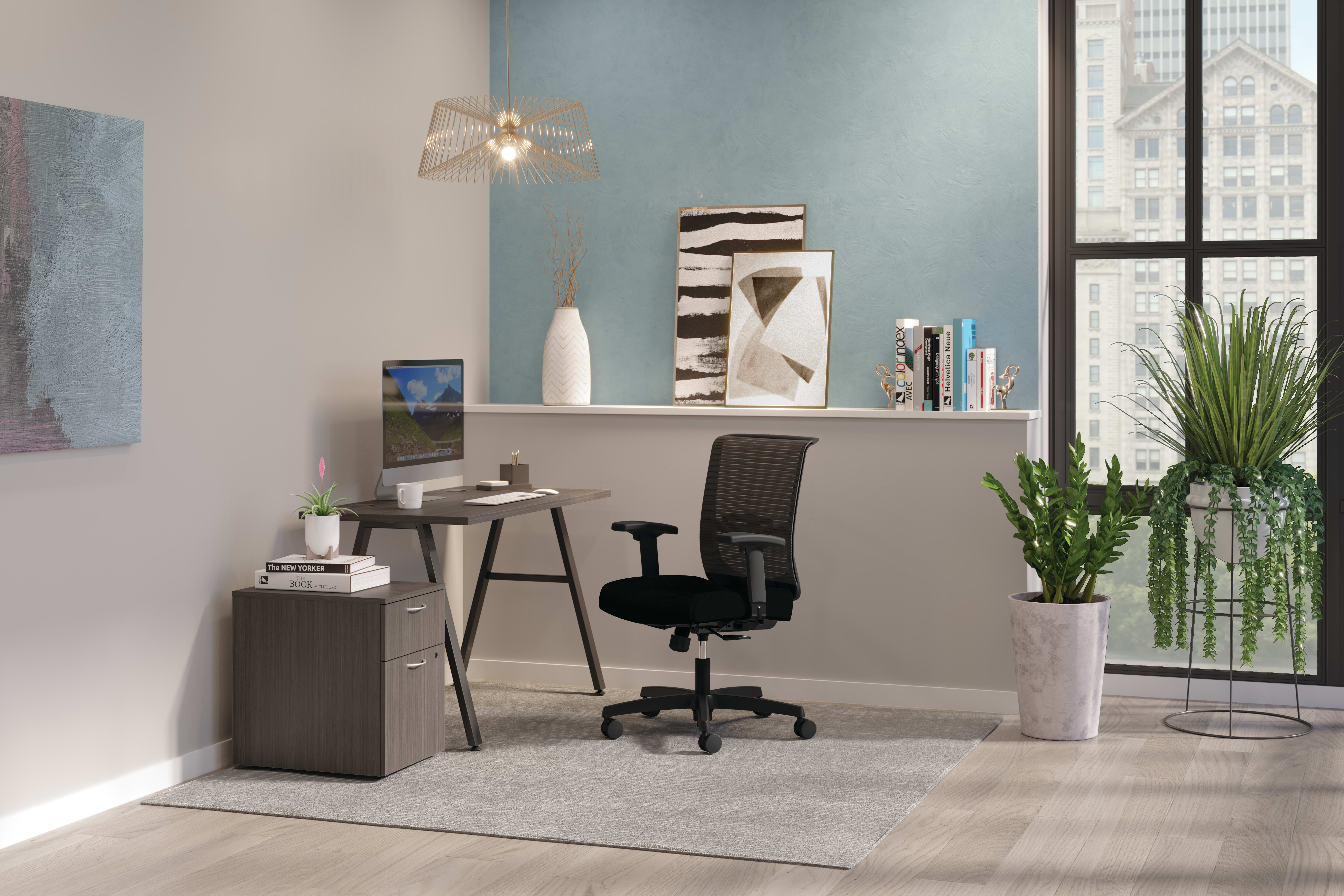 Convergence Seating with Mod Desking and Storage