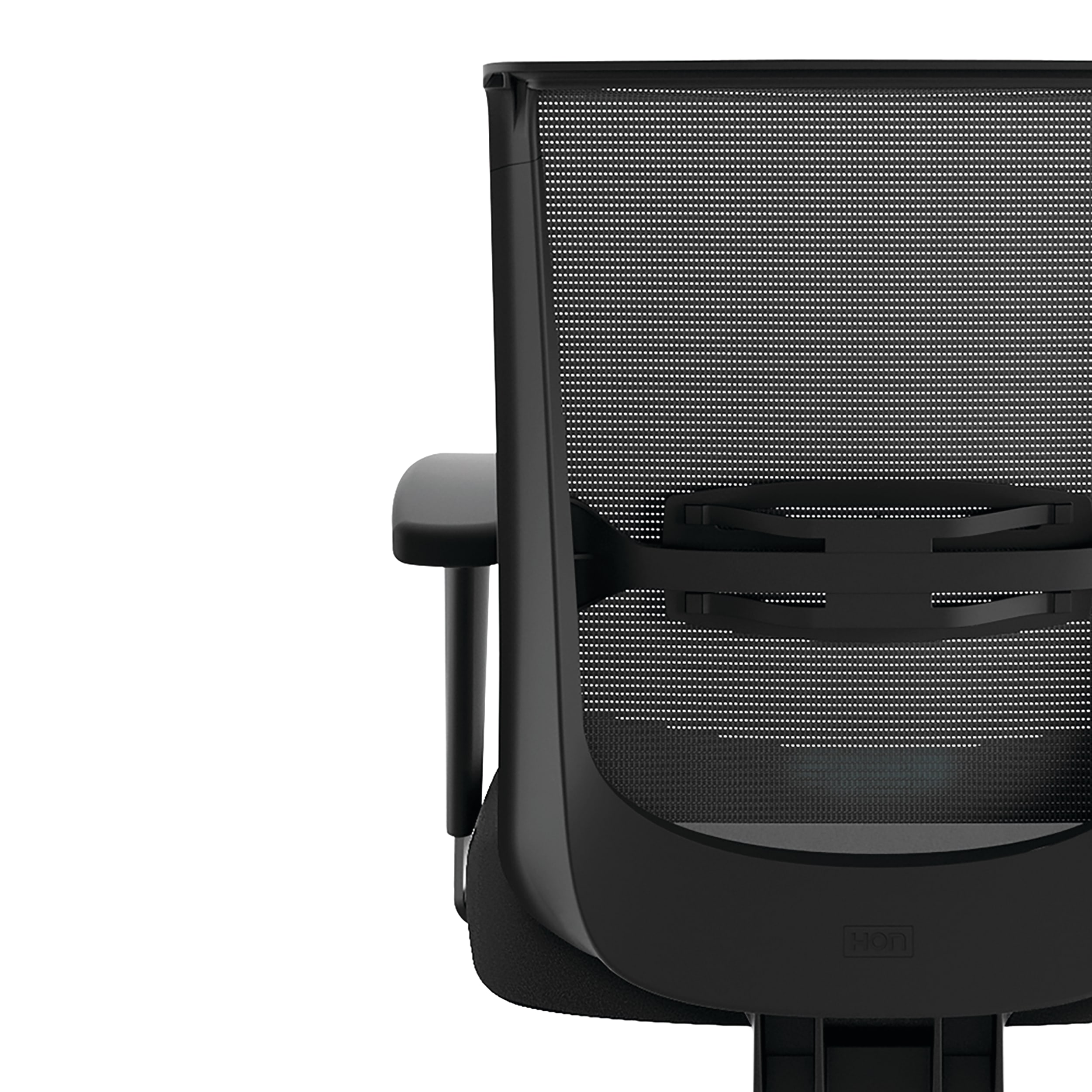 Convergence chair in Black with Black frame