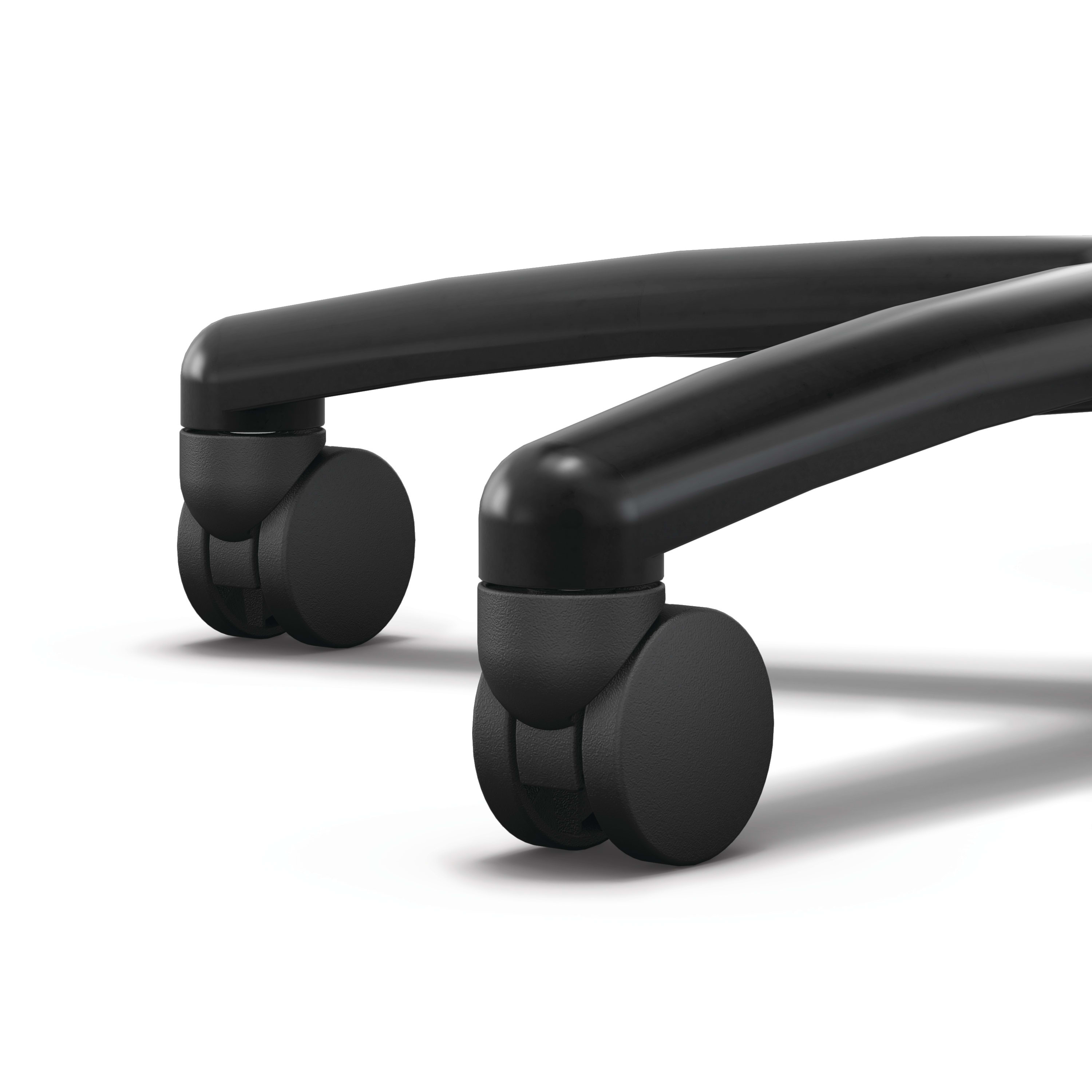 Wave chair wheels