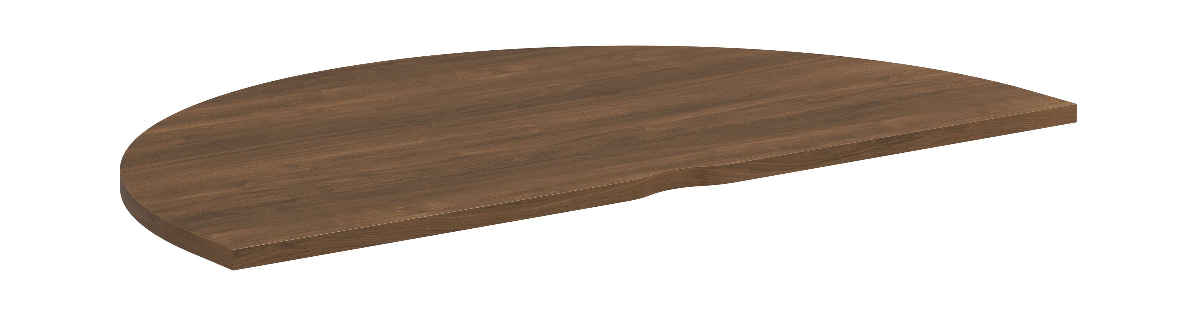 Half Round Worksurface