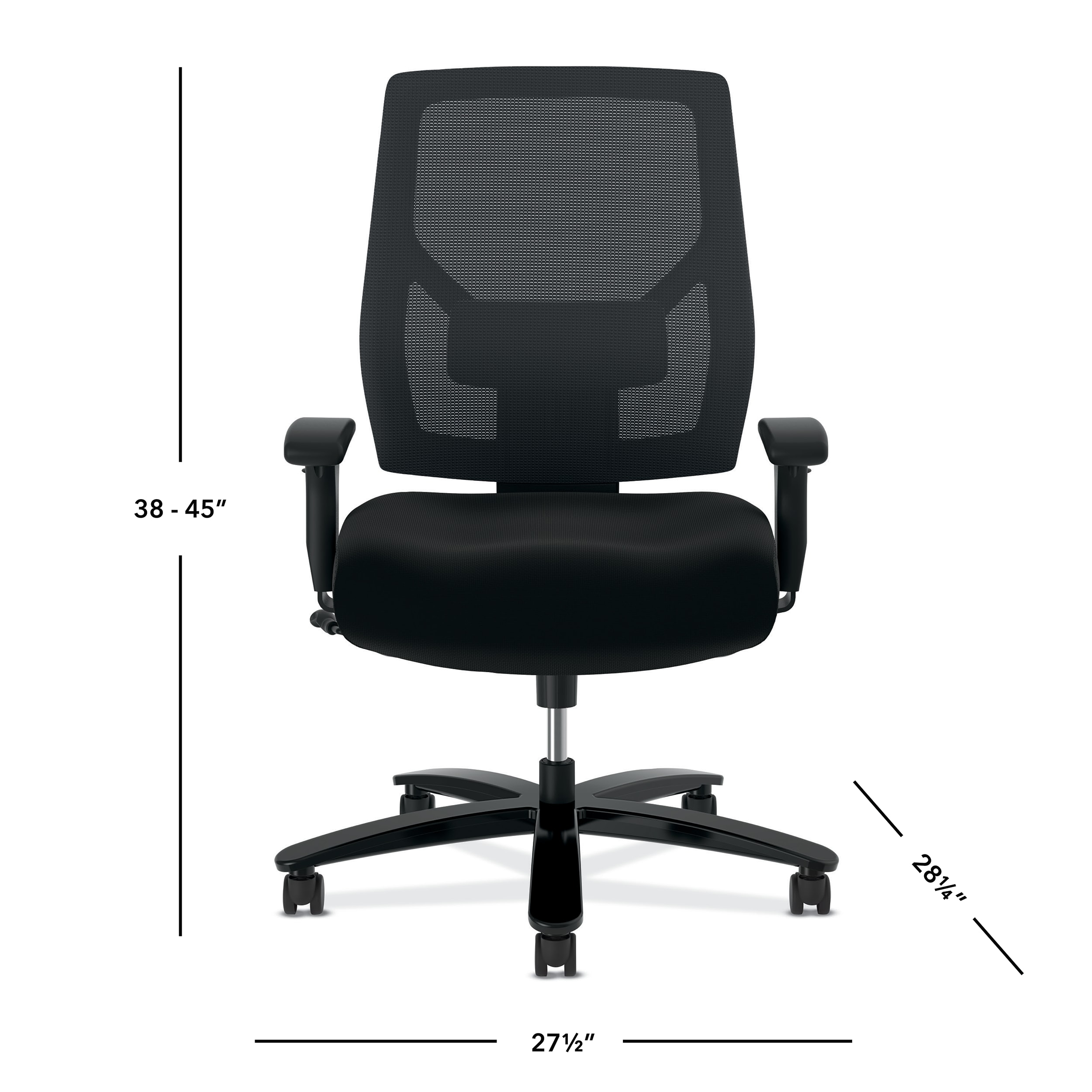Crio task chair in Black