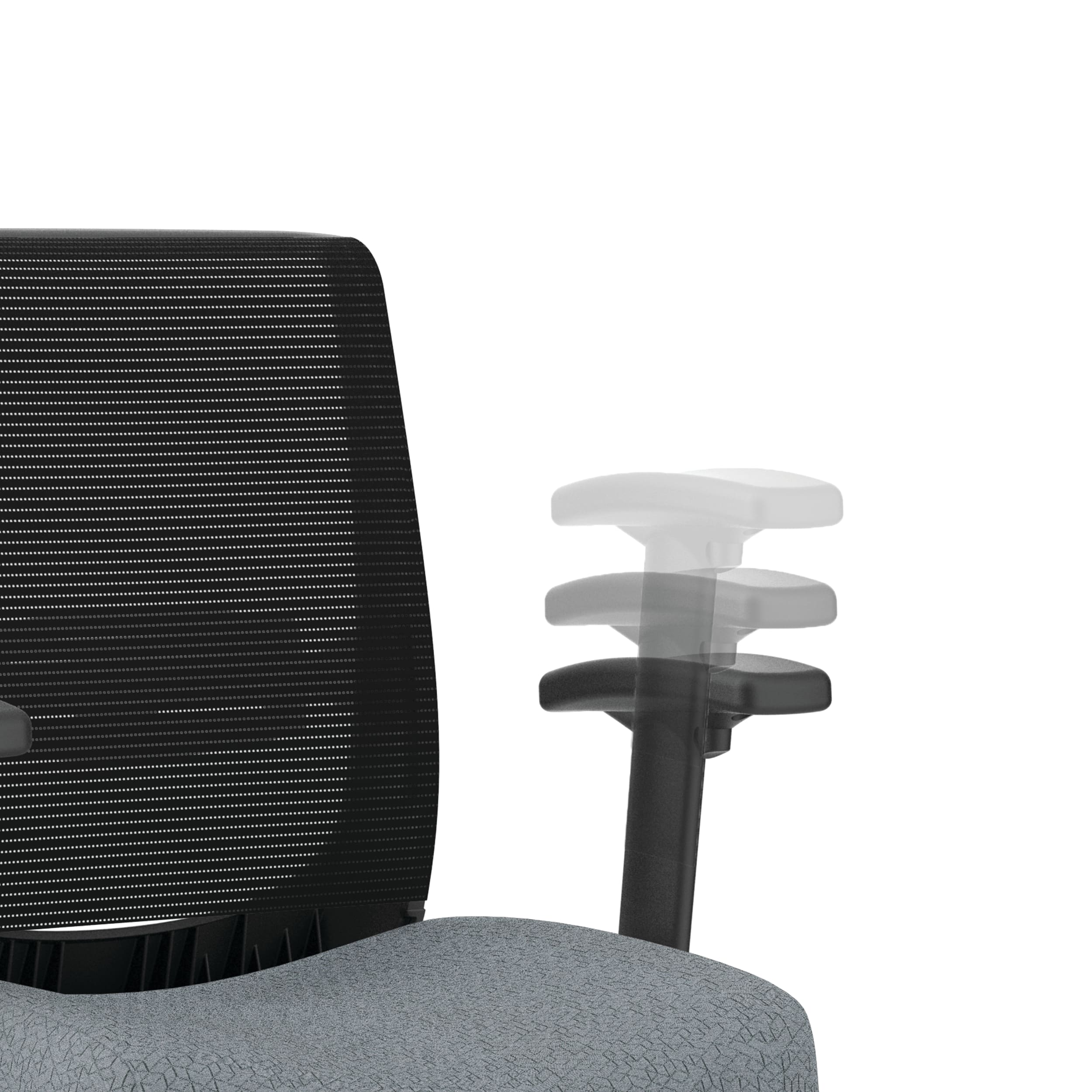Convergence mesh task chair in Basalt