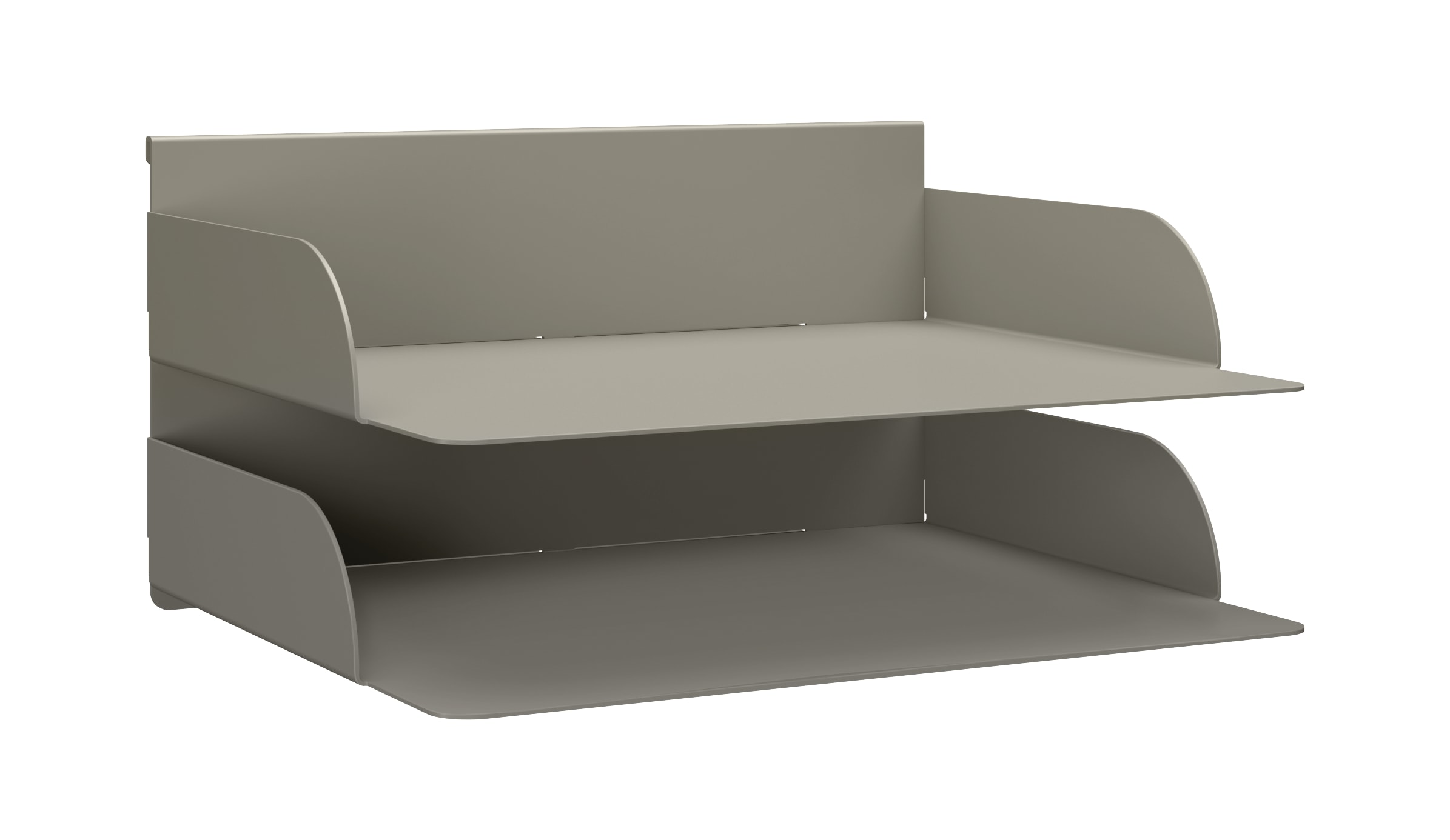 Gallery Panel Double Rail-Mounted Paper Tray