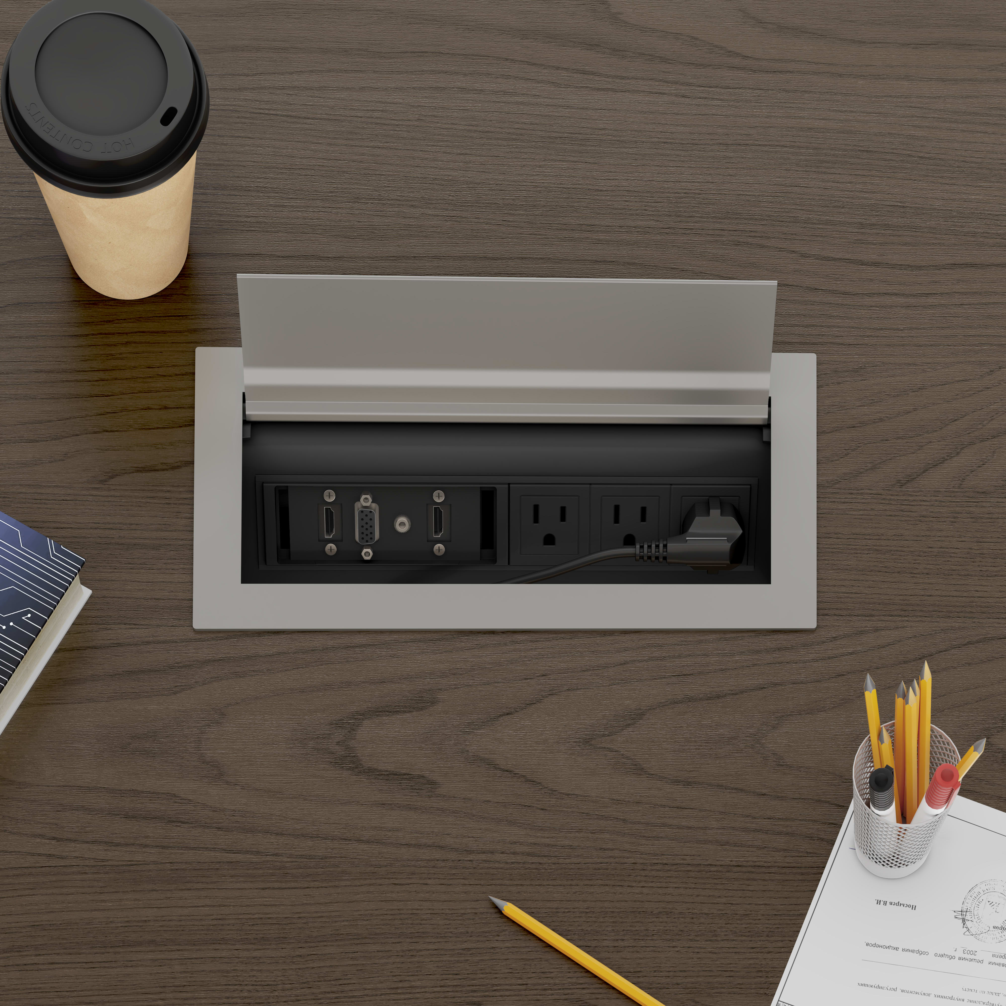ElloraB 5”x11” Flip-top Port in Black