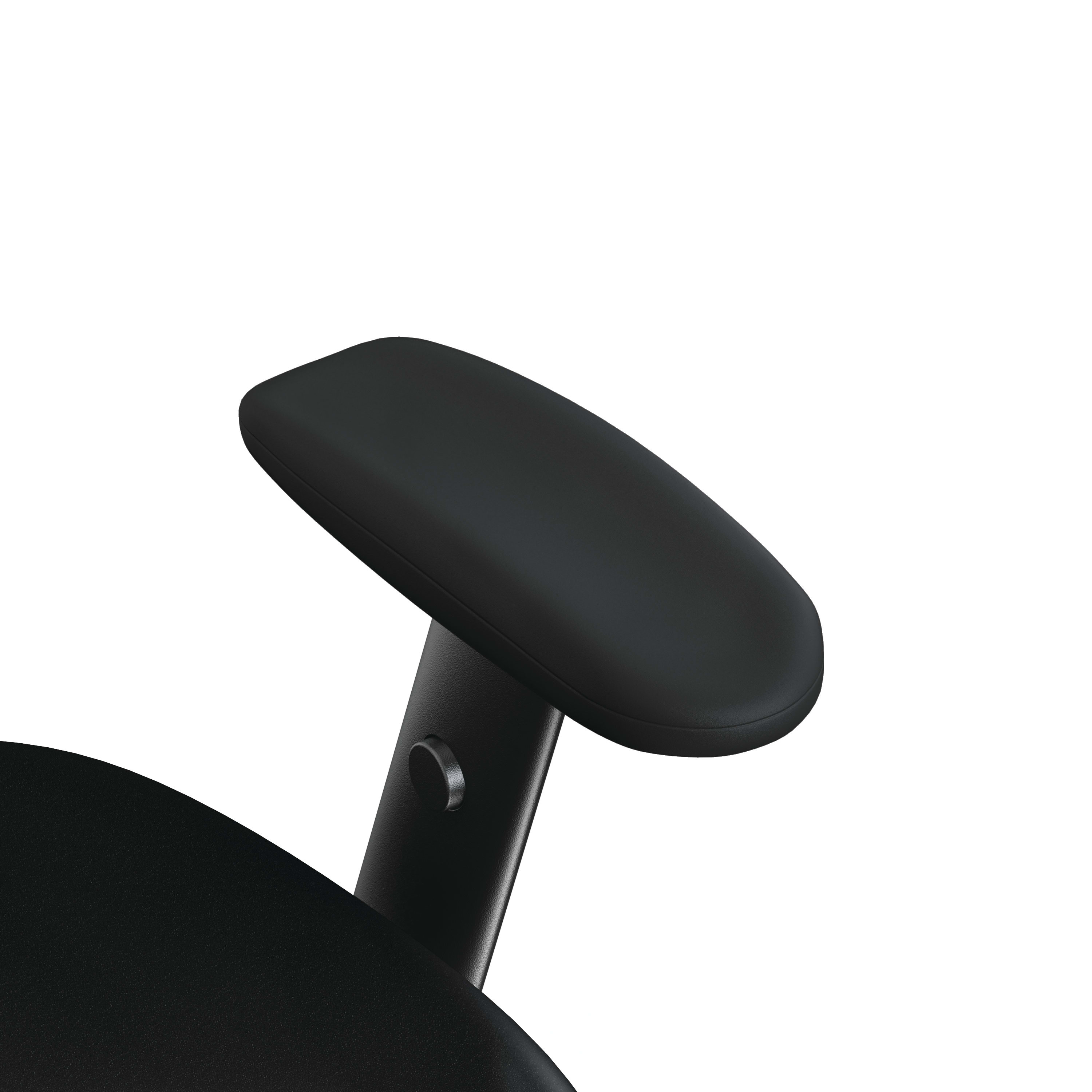 Prominent chair arm