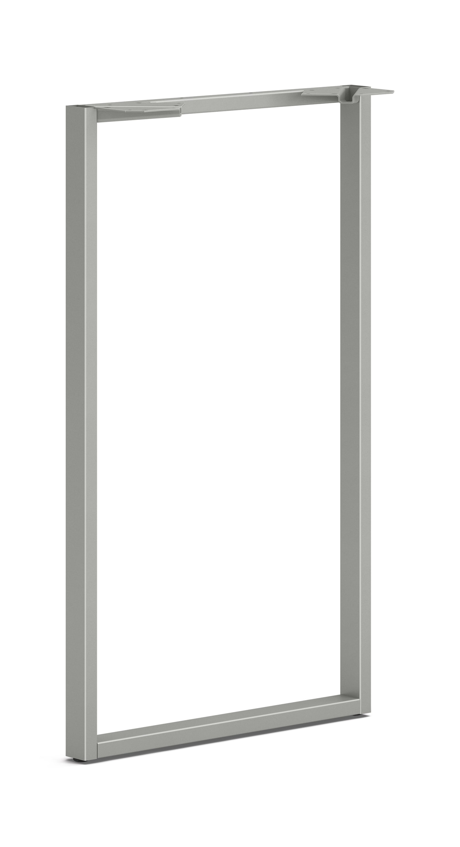 Standing-Height O-Leg Support for Worksurfaces