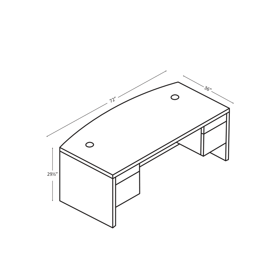 10500 Series Desks