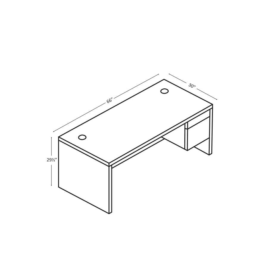 10500 Series Desks