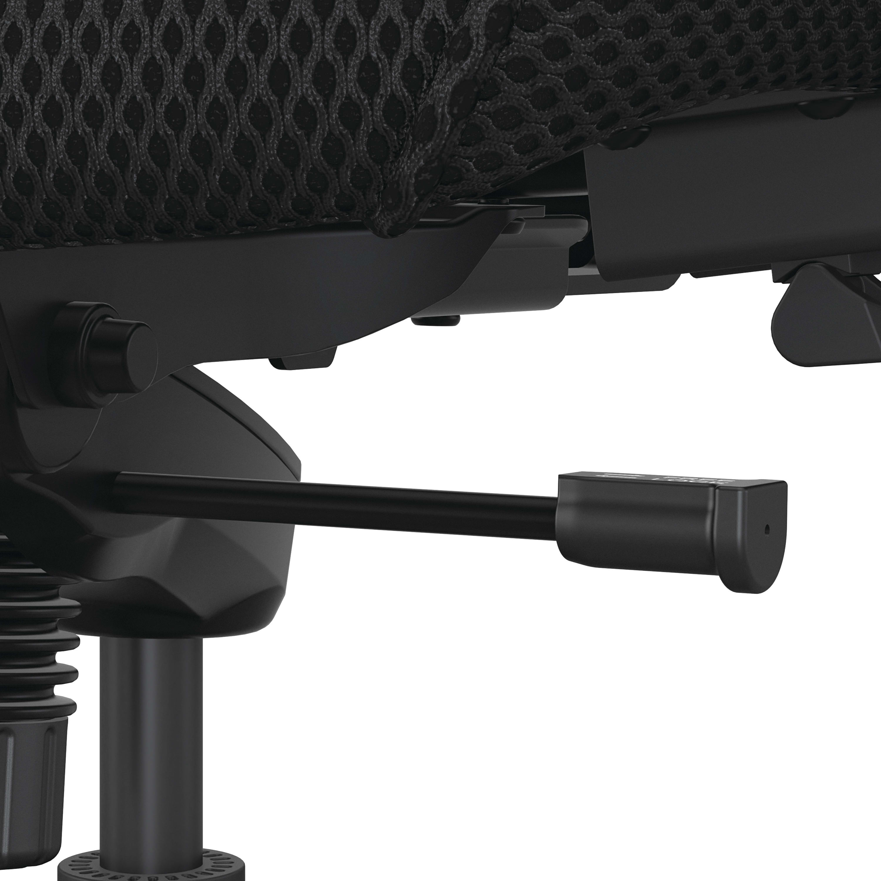 Wave chair control lever