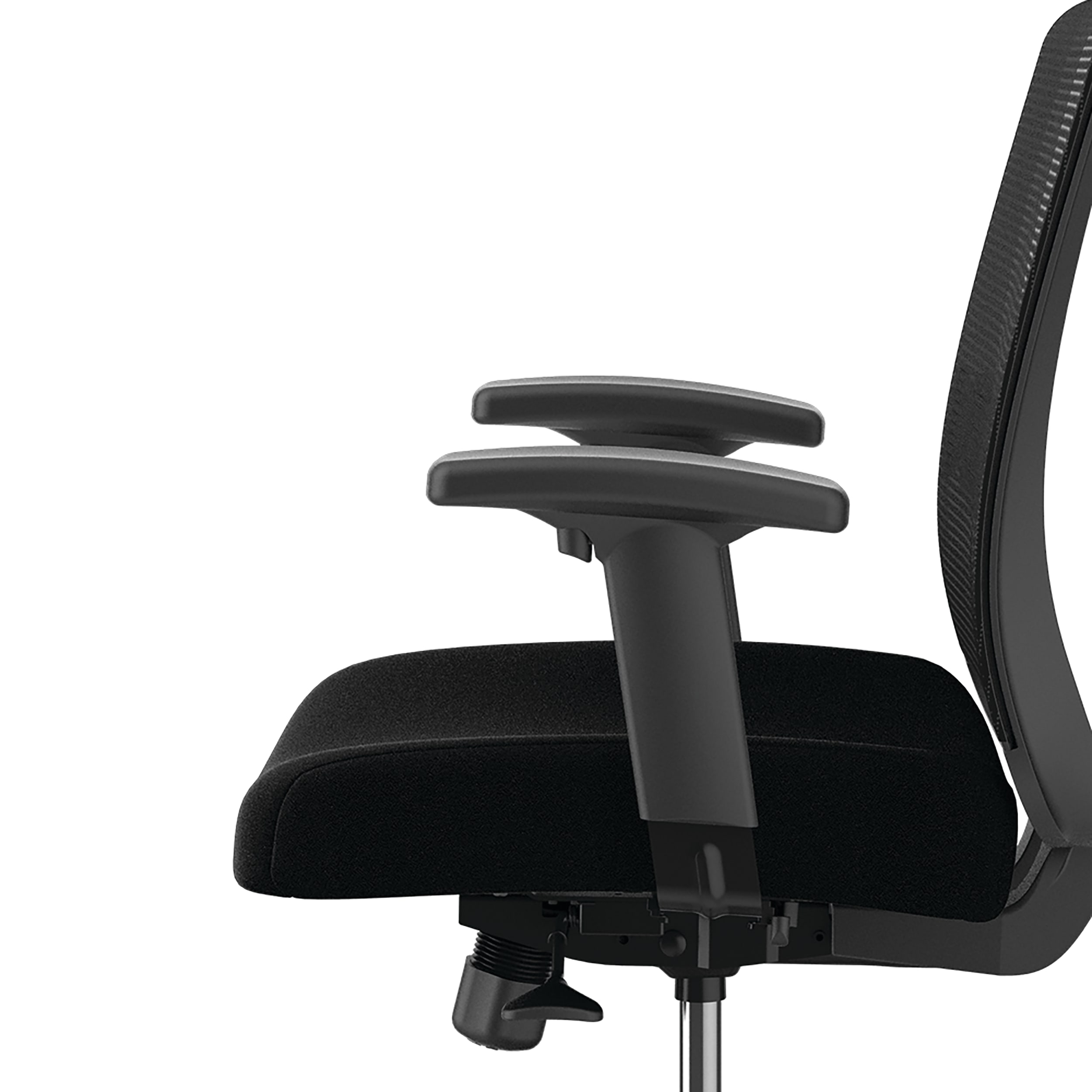 Convergence chair in Black with Black frame