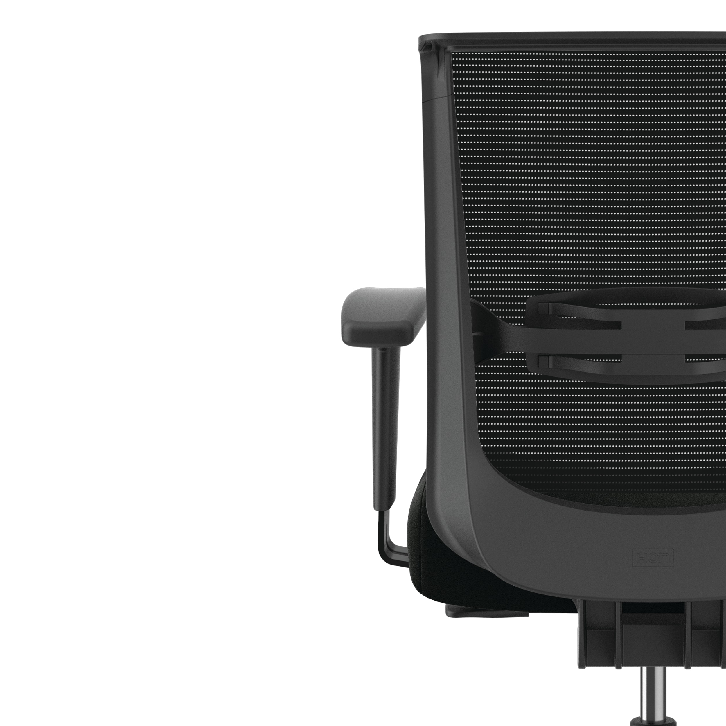 Convergence mesh task chair in Black vinyl