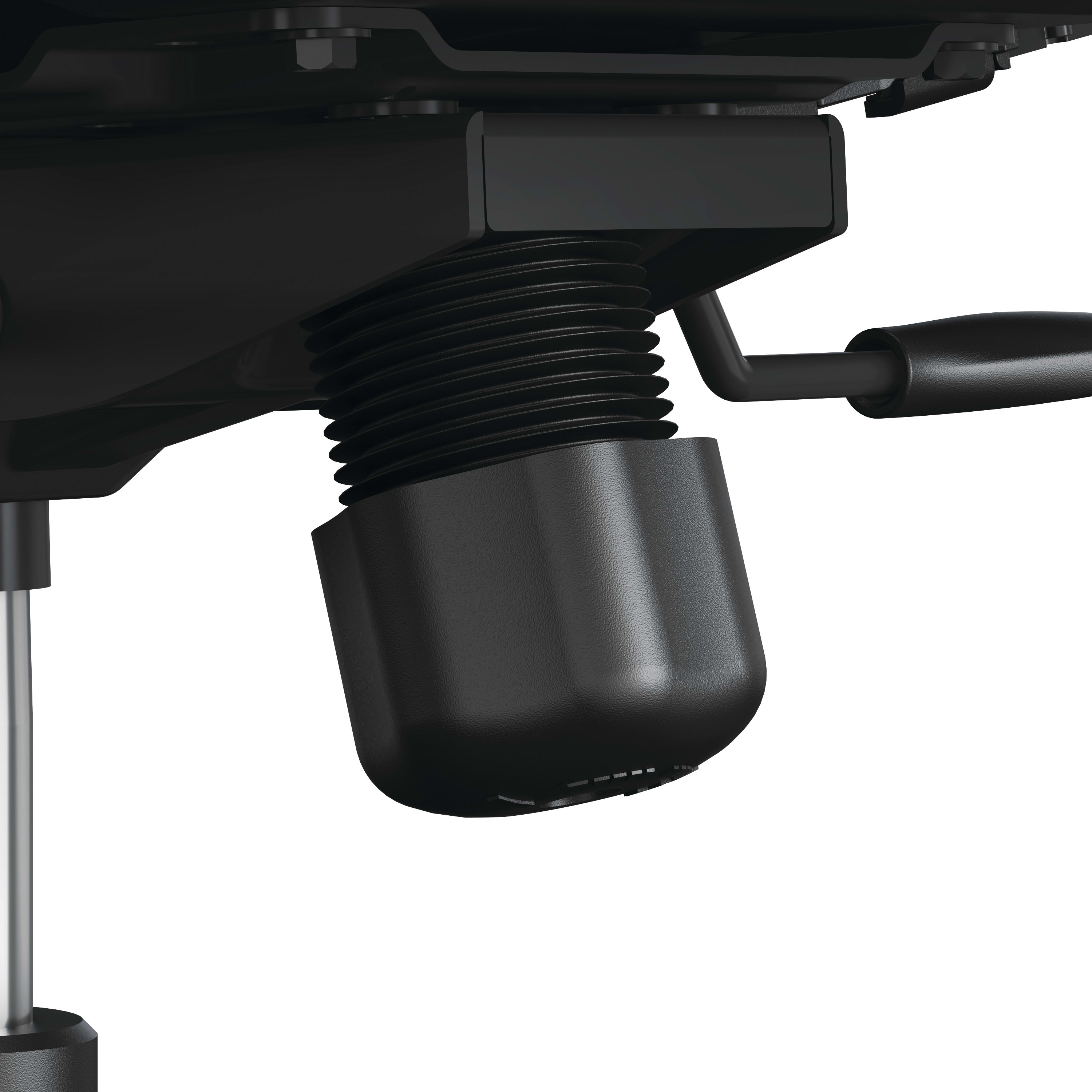 Convergence chair control lever
