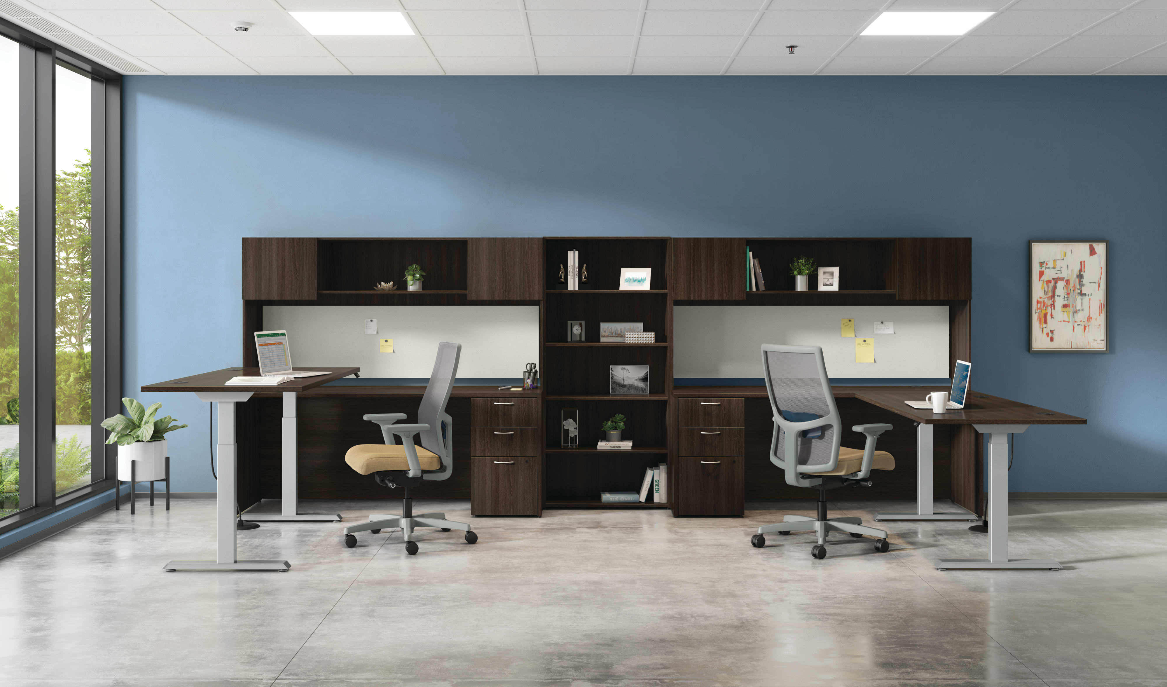 Mod Desk with Ignition 2.0 seating