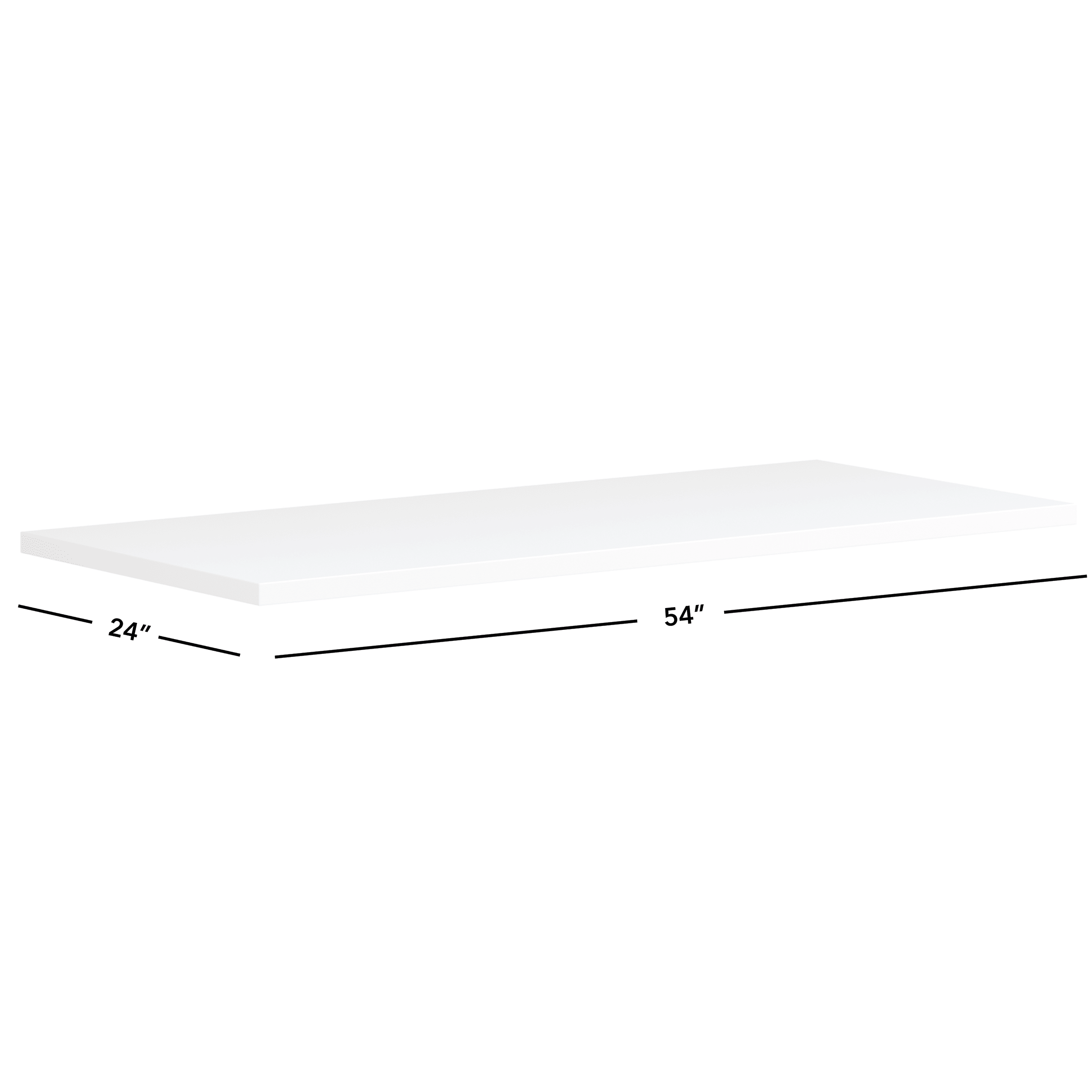 Coze worksurface in Designer White