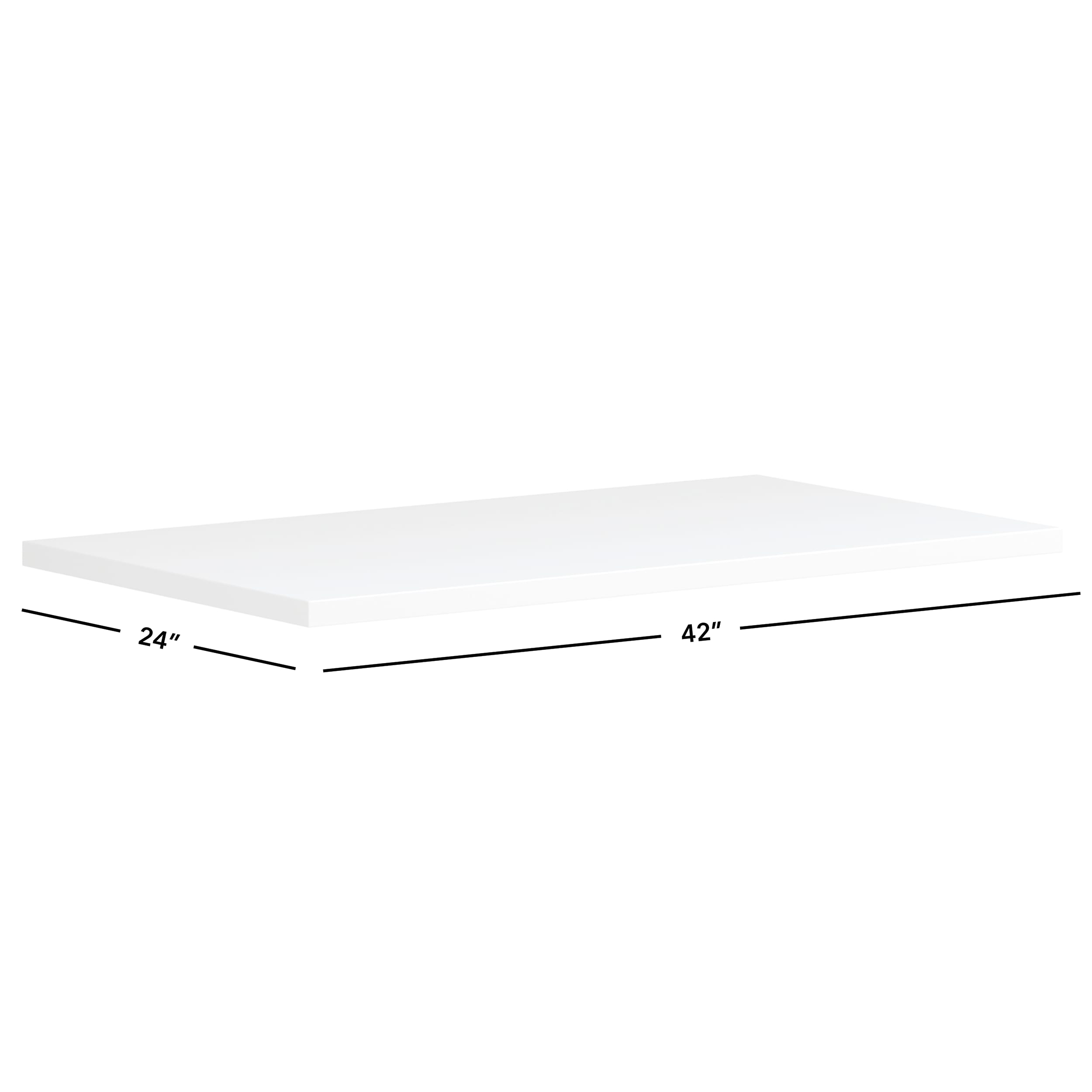 Coze worksurface in LDW1 Designer White
