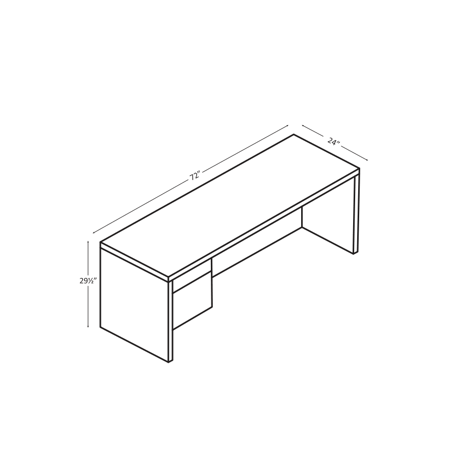 10500 Series Desks
