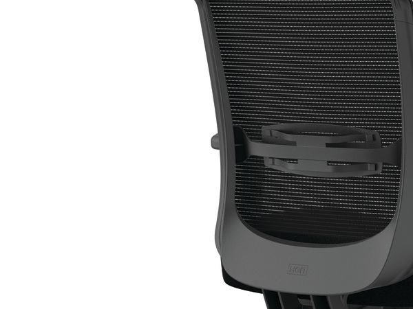 Convergence chair in Black with Black frame