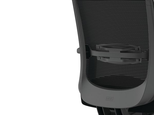 Convergence mesh task chair in Black vinyl