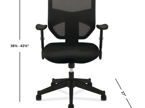Prominent task chair in Black
